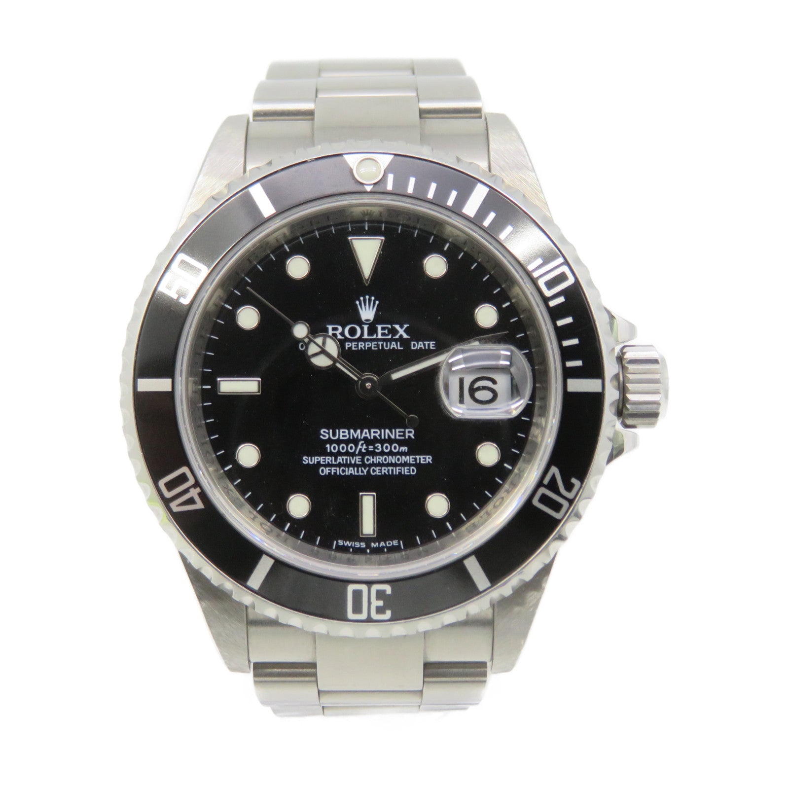 ROLEX Submariner Date 40mm Watch不锈钢自动机芯手表黑色