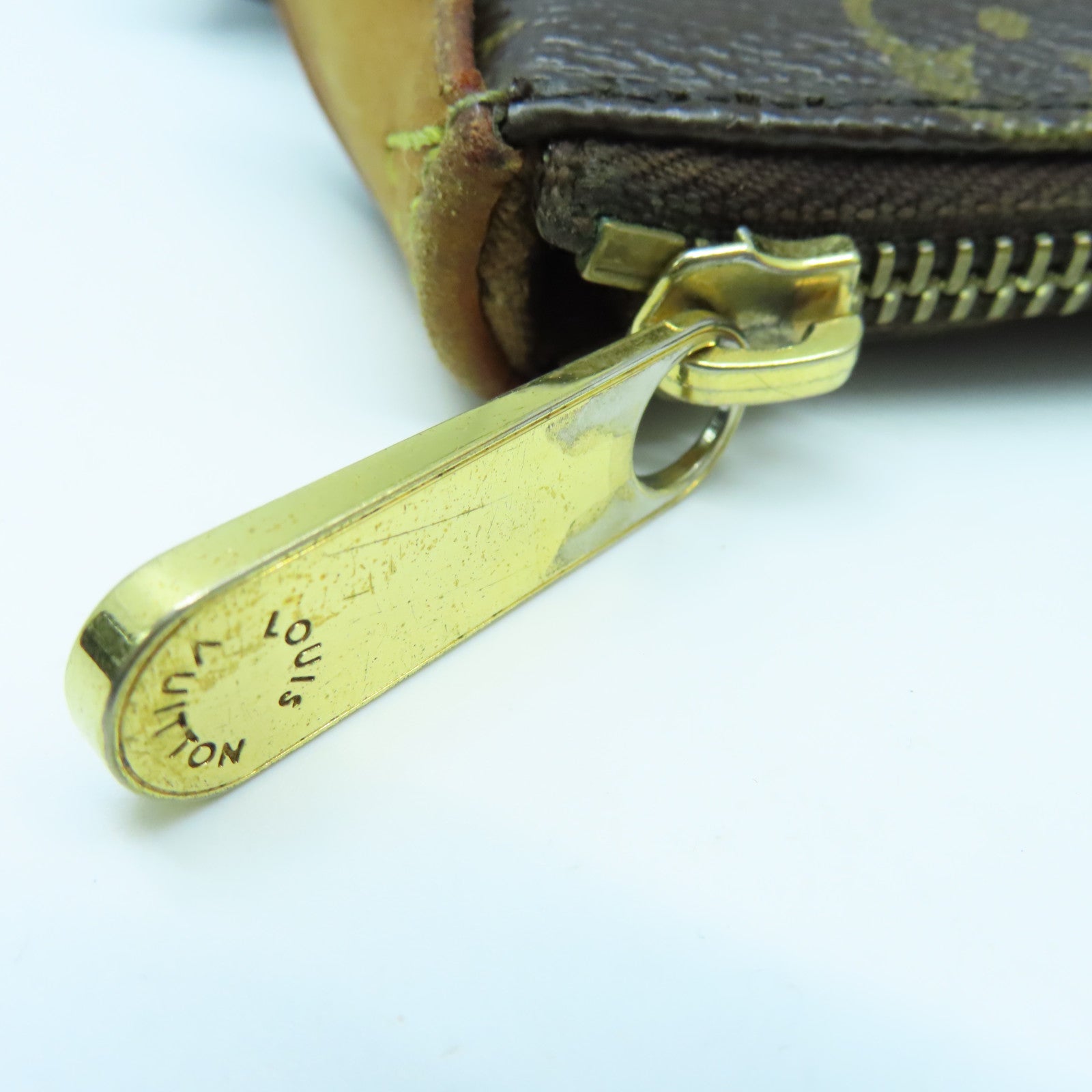 LOUIS VUITTON Monogram Totally PM Shoulder Bag金扣肩背袋啡色
