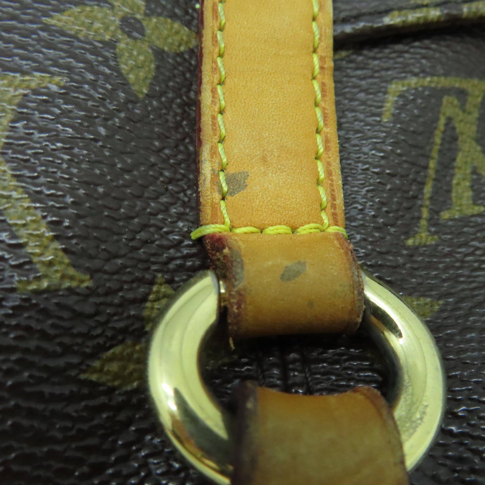 LOUIS VUITTON Monogram Totally PM Shoulder Bag金扣肩背袋啡色