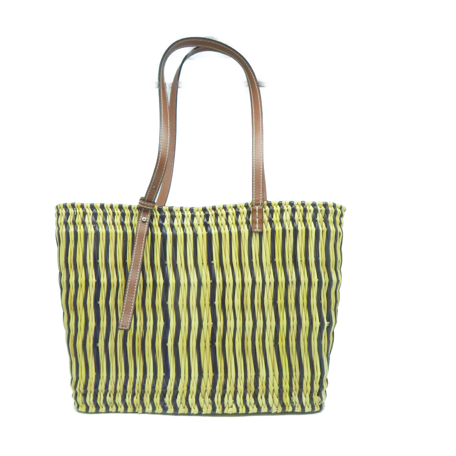 LOEWE 【激減優惠】藤料Tote Bag手挽袋黑色/啡色