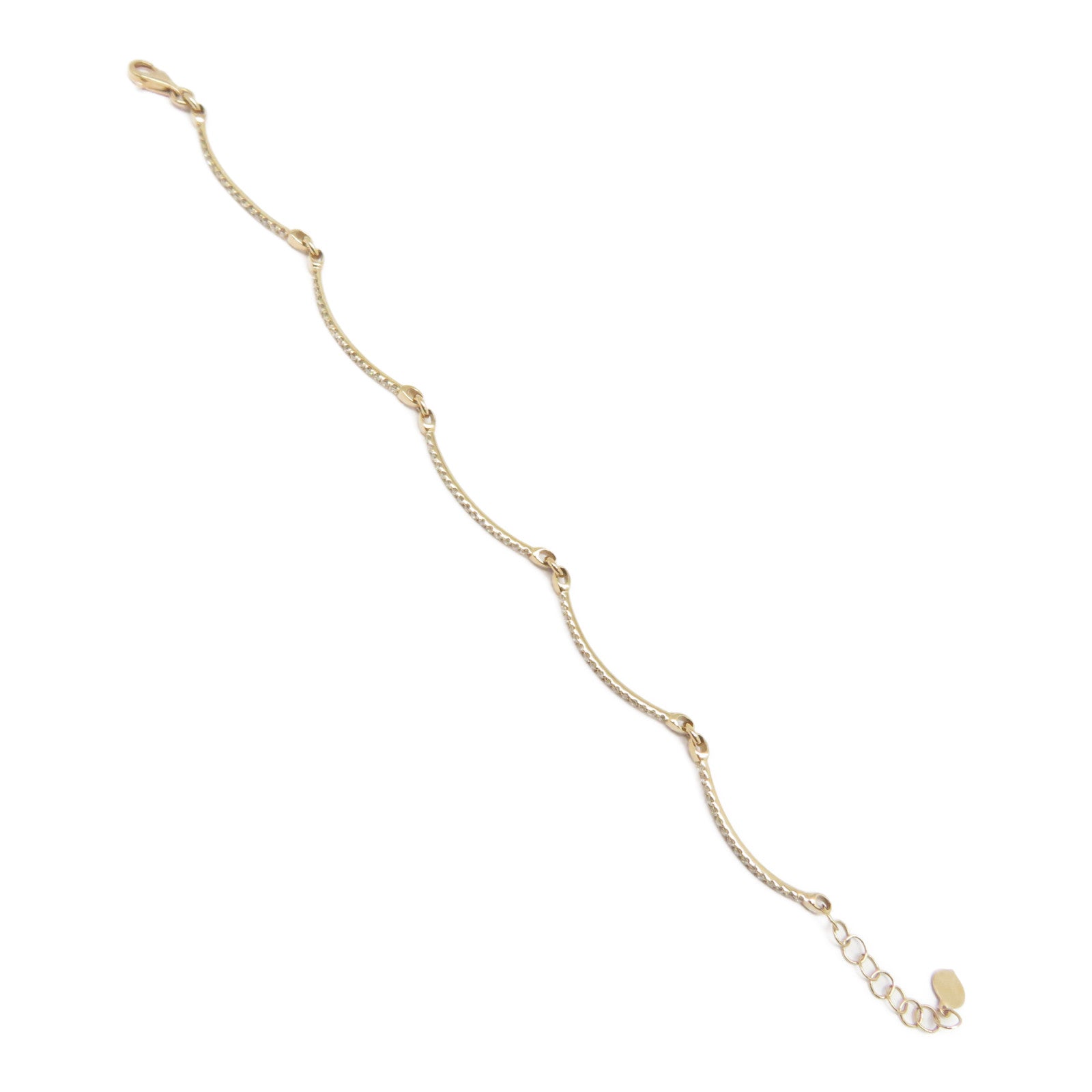 JEWELRY 18K玫瑰金Diamond Bracelet 0.735ct鑽石手鏈粉金色