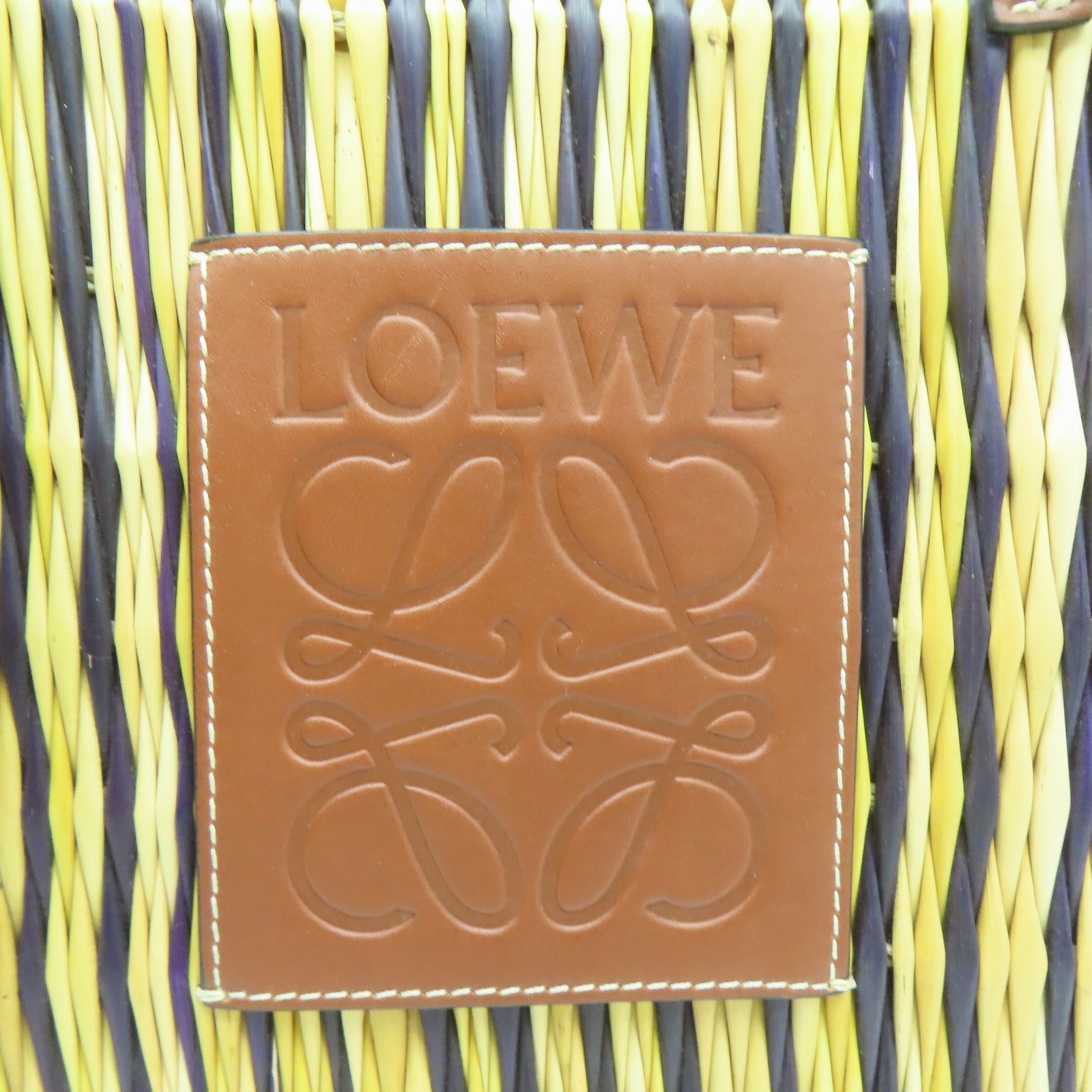 LOEWE 【激減優惠】藤料Tote Bag手挽袋黑色/啡色