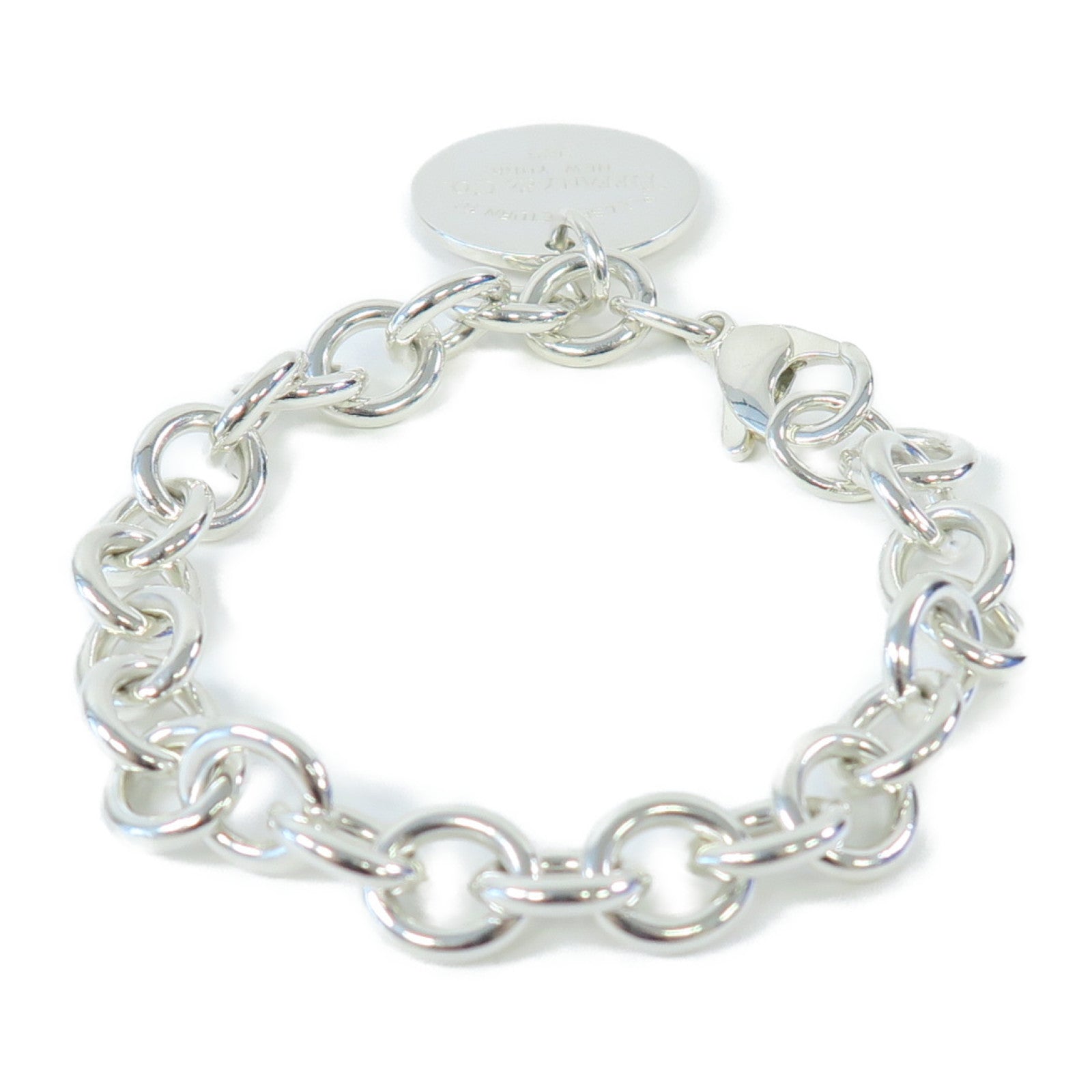 TIFFANY＆CO 925純銀Bracelet手鏈銀色