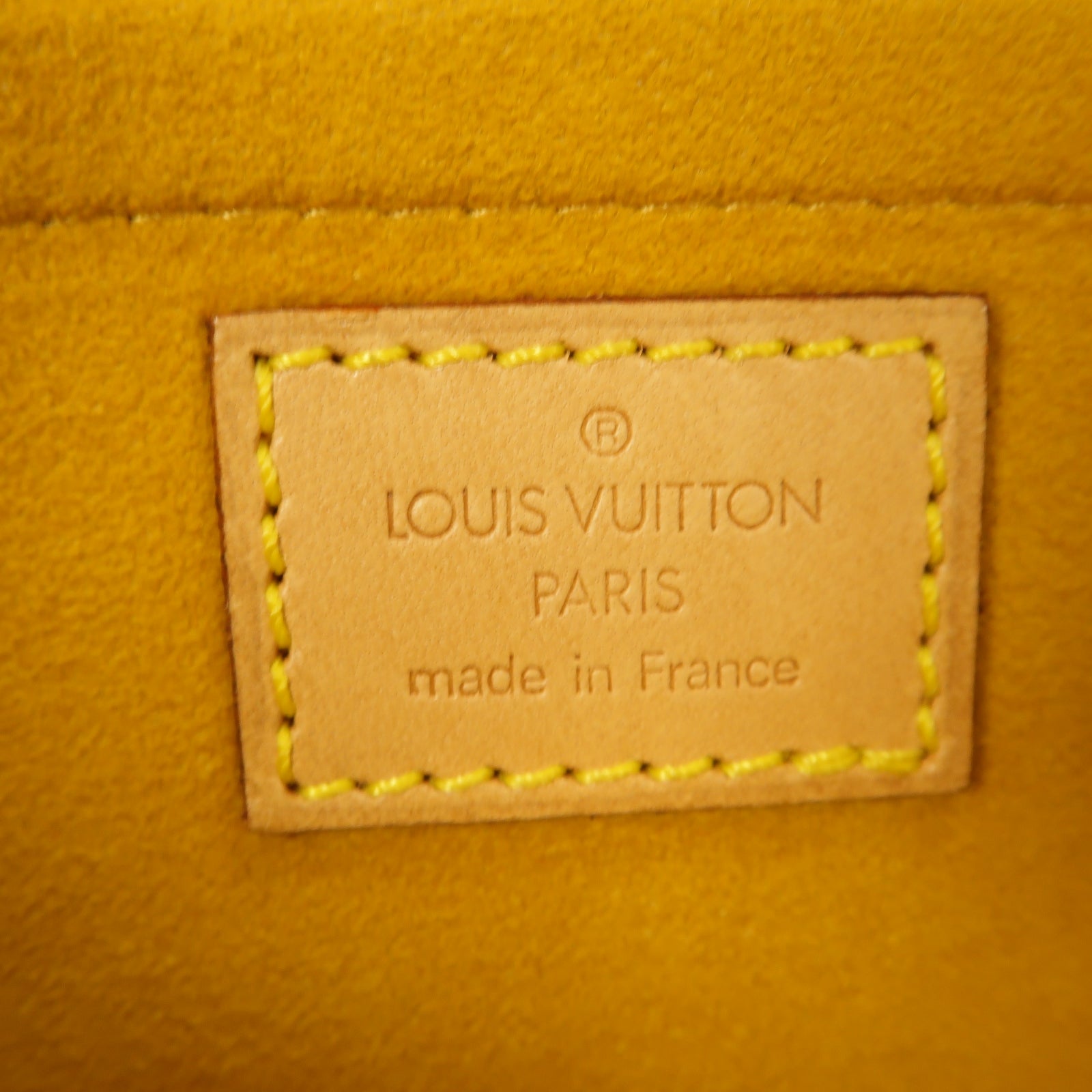 LOUIS VUITTON Monogram Denim Flat Shopper Tote金扣手挽袋藍色/啡色