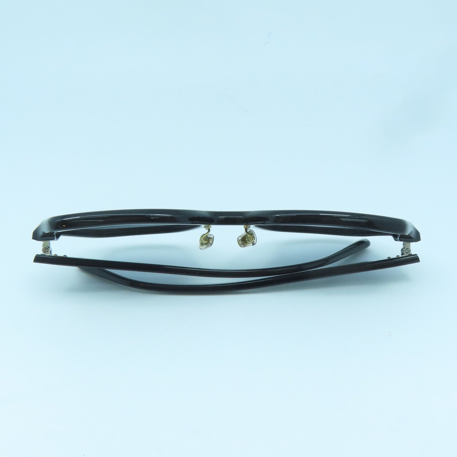 CELINE PVC Sunglasses Gold Buckle Sunglasses Black