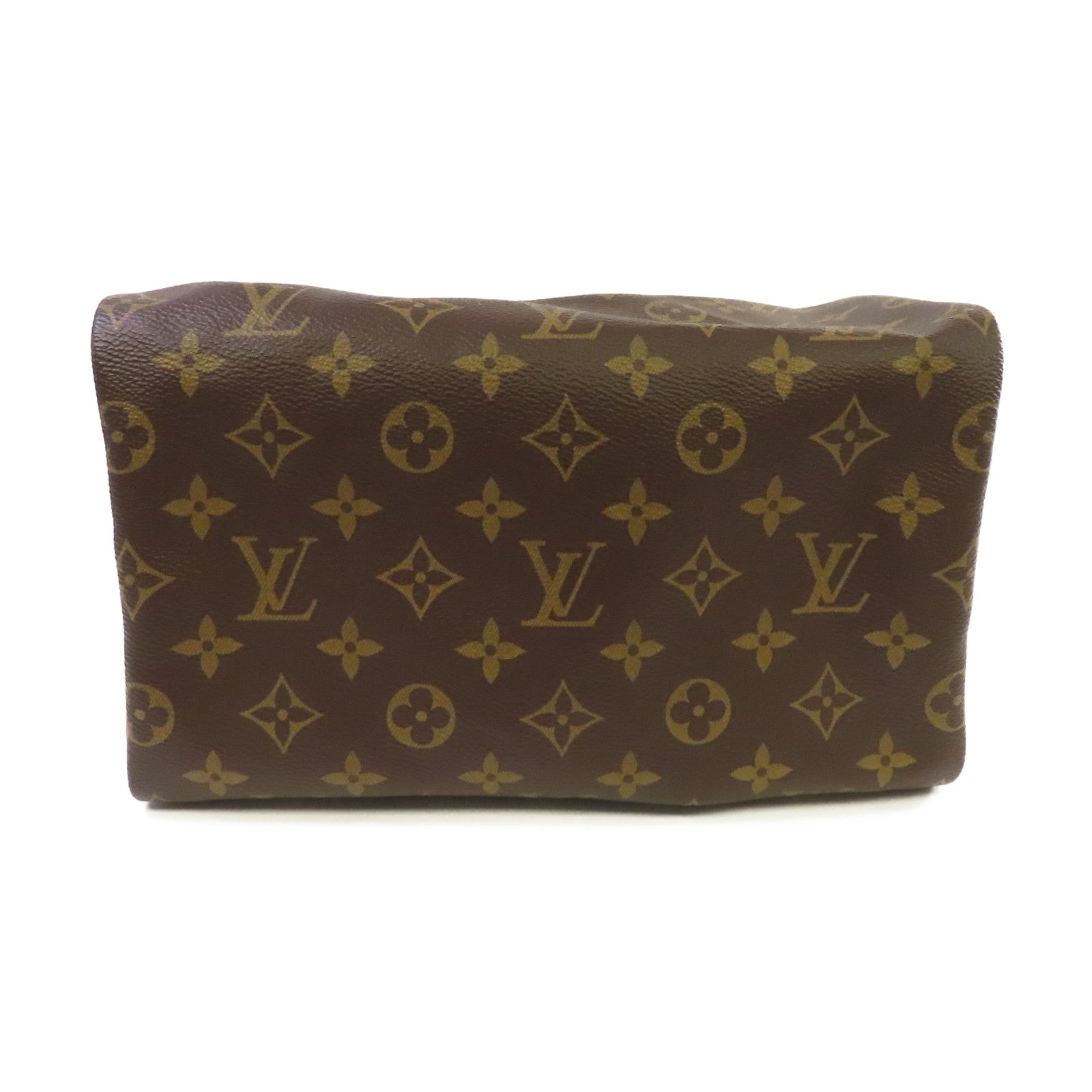 LOUIS VUITTON Monogram Speedy Bandouliere 25 2Way Hand Bag金扣手挽肩背兩用袋啡色