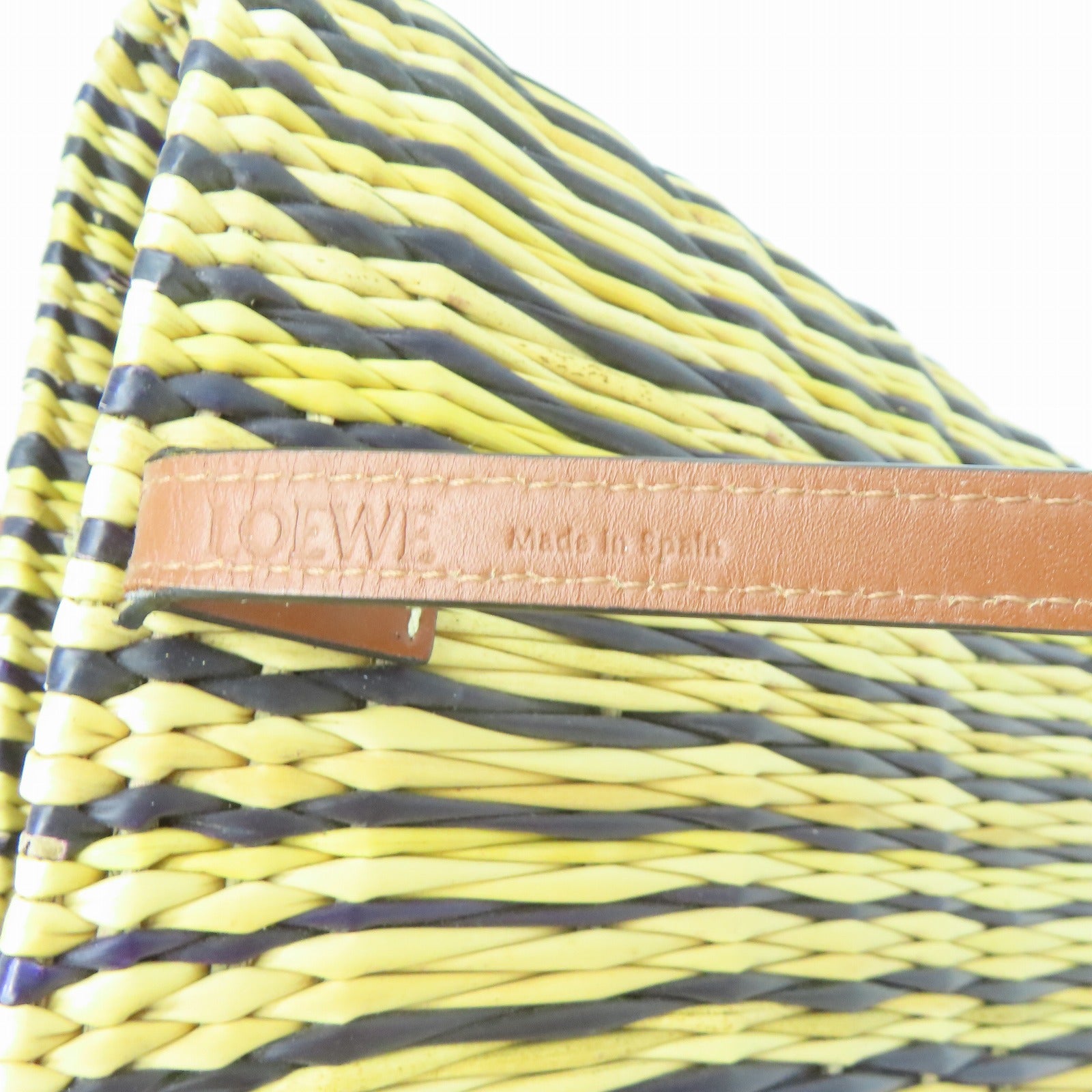 LOEWE 【激減優惠】藤料Tote Bag手挽袋黑色/啡色