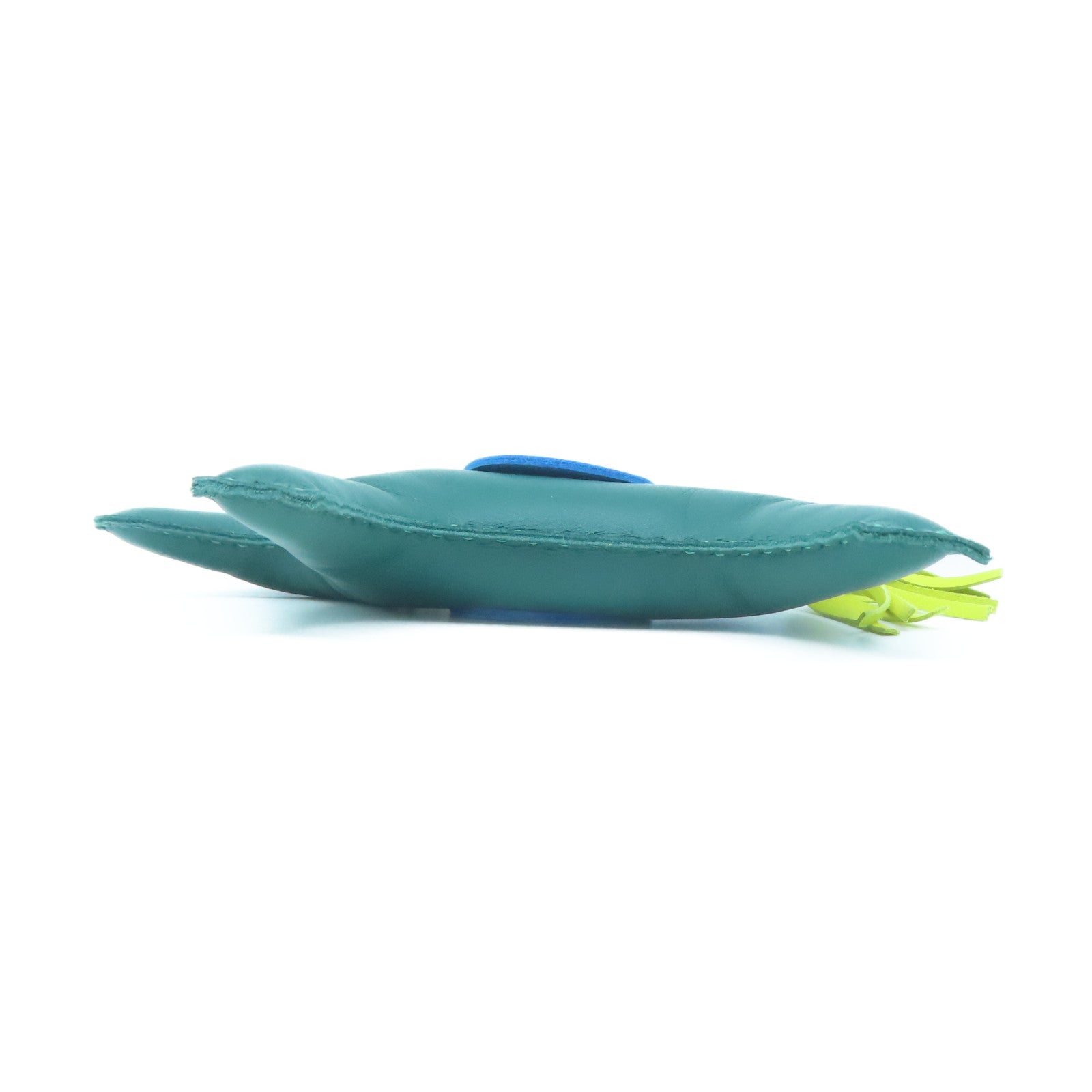 HERMES Veau Swift Leather Rodeo GM Charm Green/Blue/Yellow