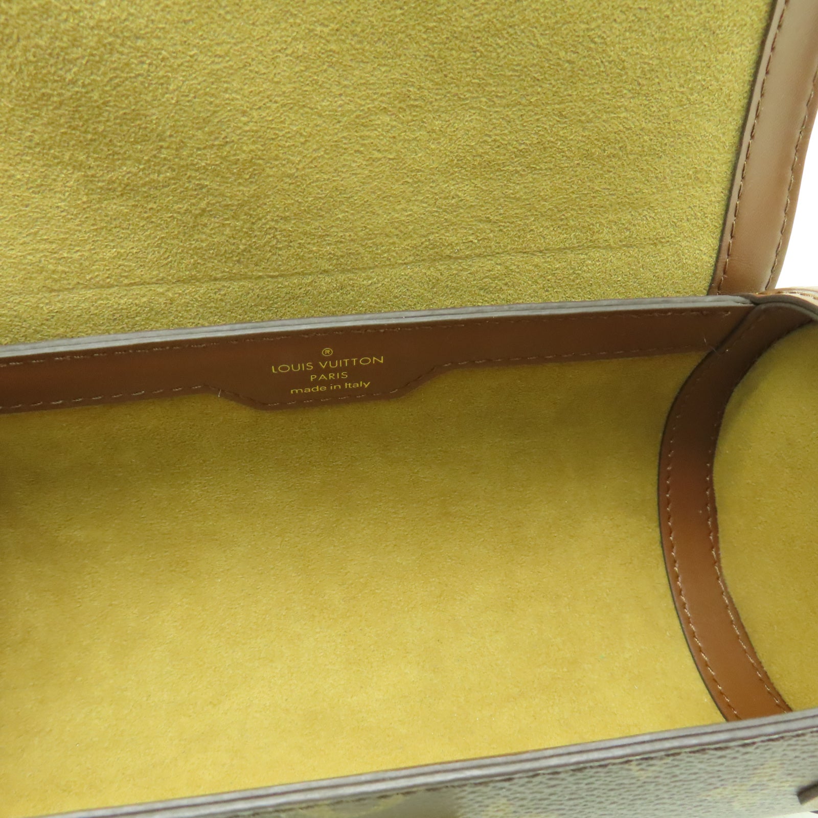 LOUIS VUITTON Monogram Papillon Trunk金扣手挽肩背兩用袋棕色