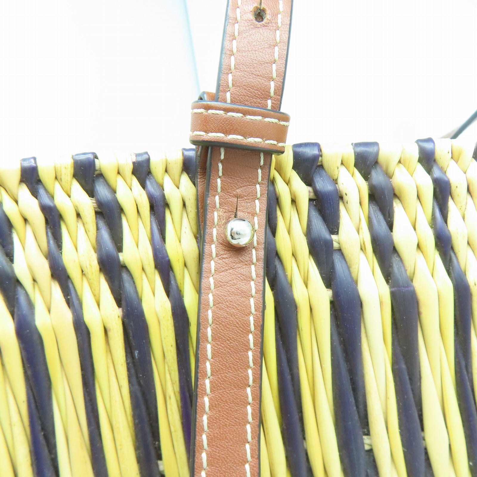 LOEWE 【激減優惠】藤料Tote Bag手挽袋黑色/啡色