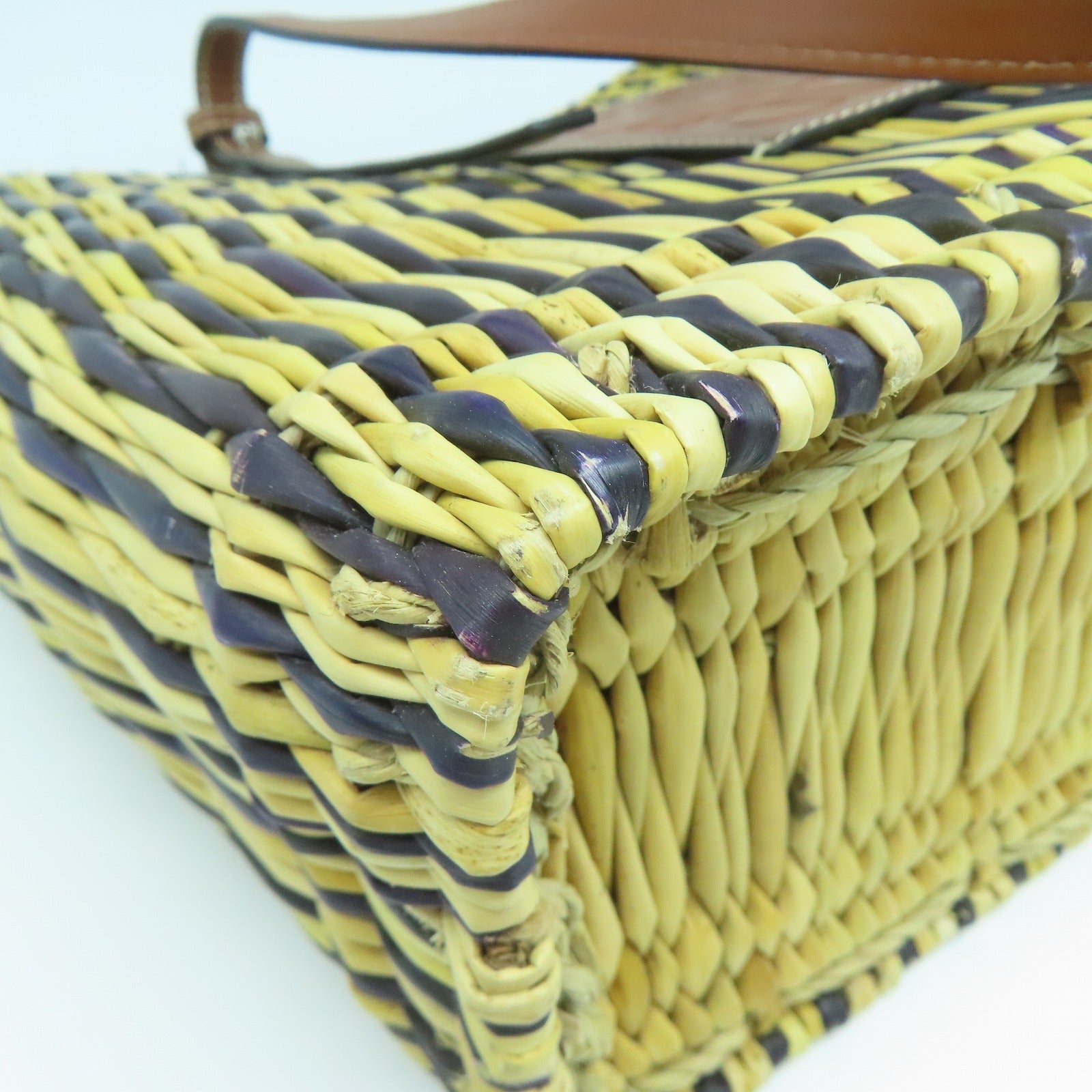 LOEWE 【激減優惠】藤料Tote Bag手挽袋黑色/啡色