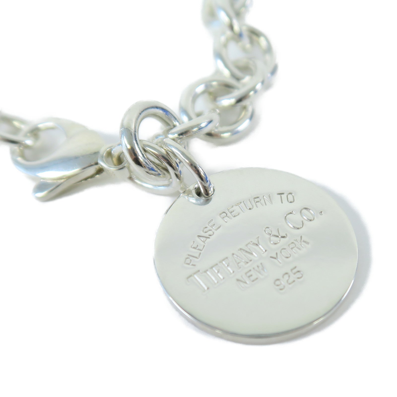 TIFFANY＆CO 925純銀Bracelet手鏈銀色