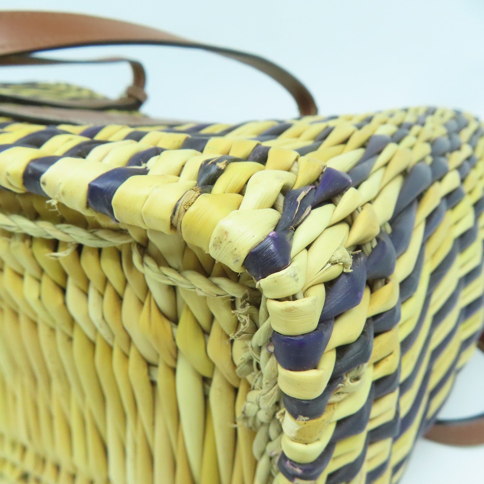 LOEWE 【激減優惠】藤料Tote Bag手挽袋黑色/啡色