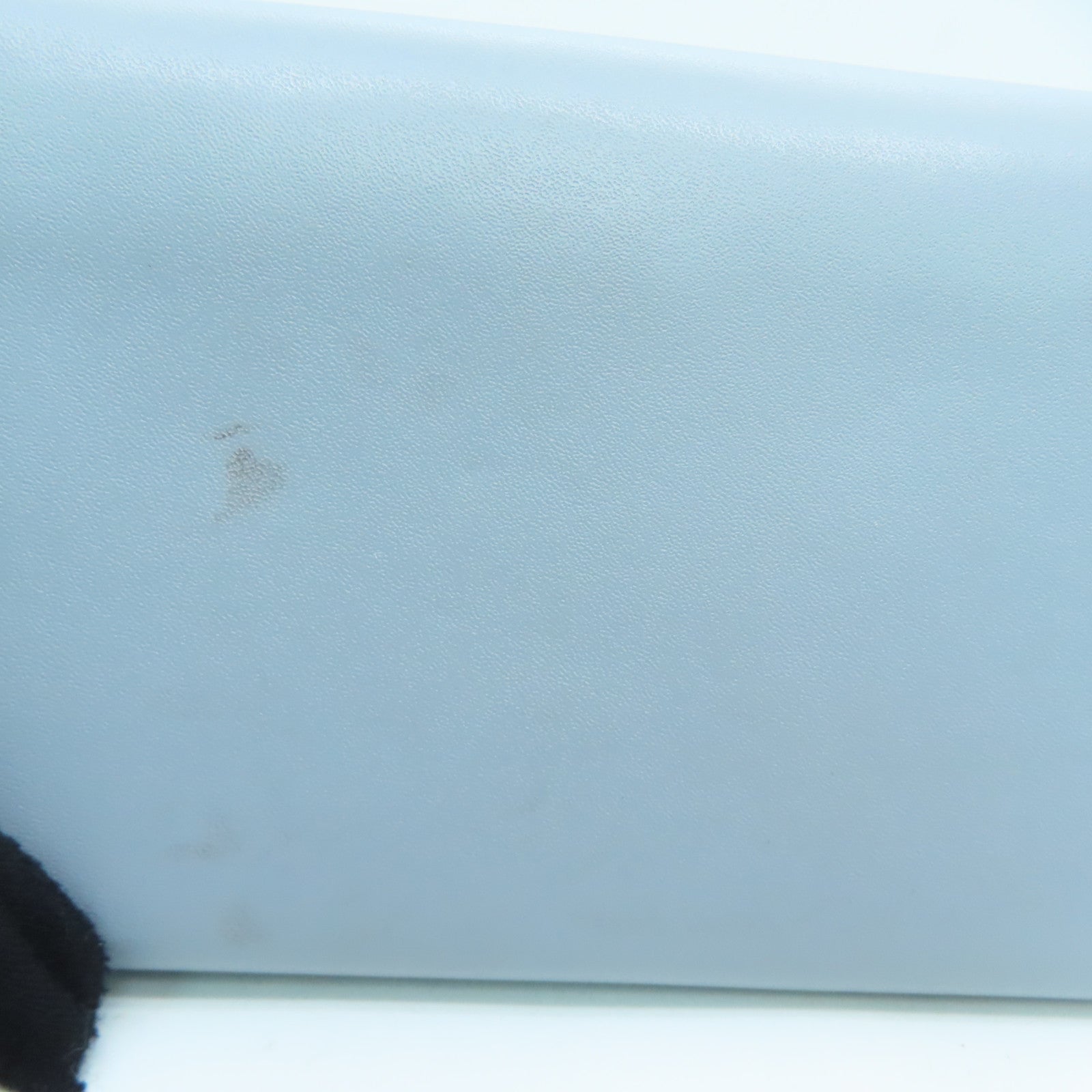 FENDI 牛皮皮革Long Wallet银扣长钱包灰色