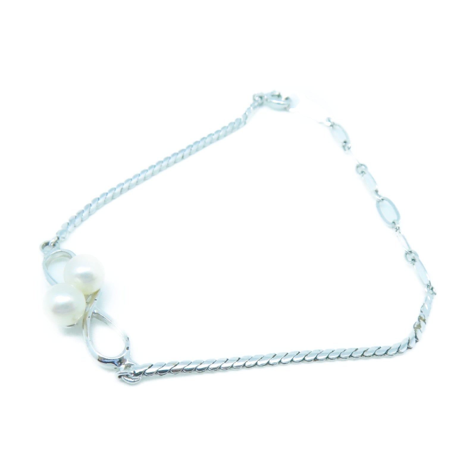 SELECTION 925 Sterling Silver Pearl Bracelet Bracelet