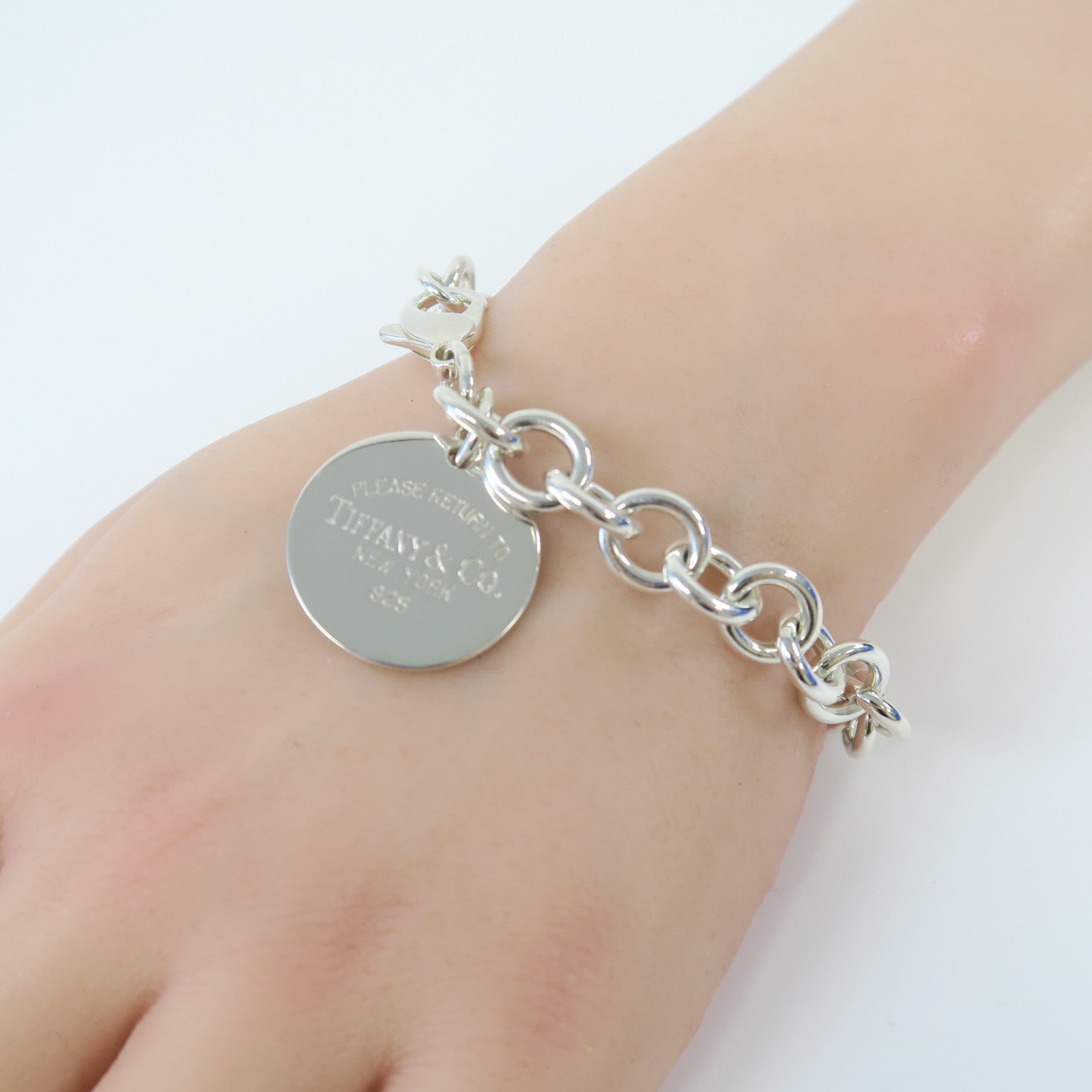 TIFFANY＆CO 925純銀Bracelet手鏈銀色
