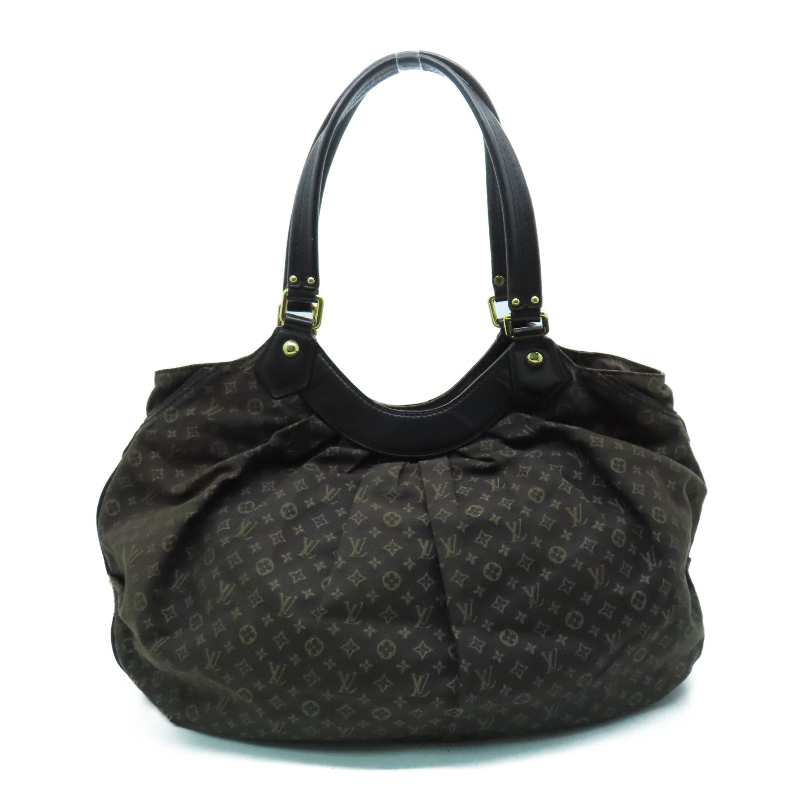 LOUIS VUITTON Monogram Idylle Fantaisie金扣肩背袋棕色
