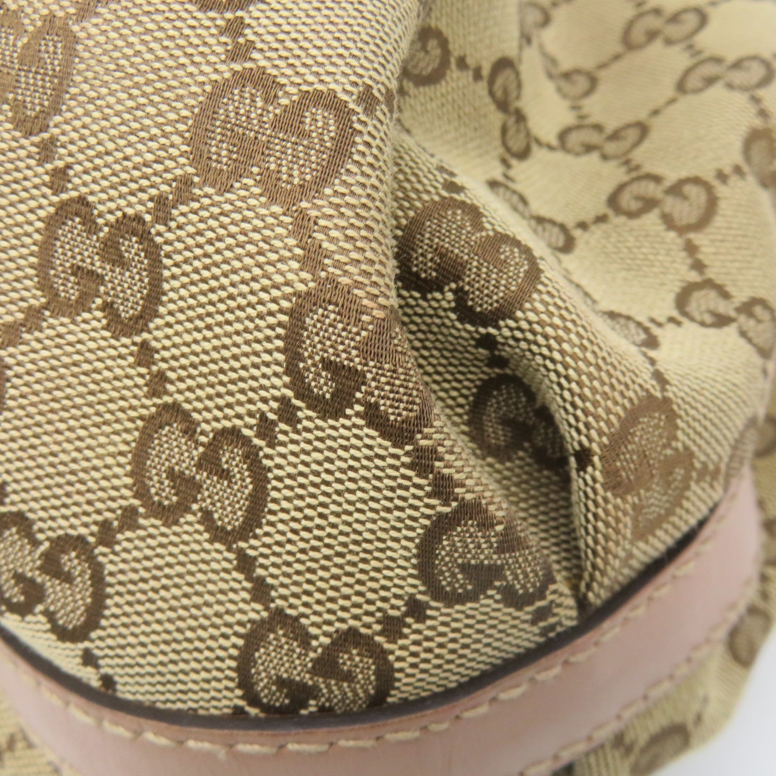 GUCCI GG帆布Shoulder Bag肩背袋啡色