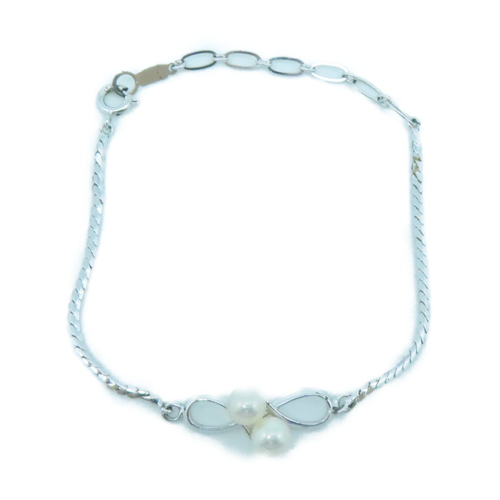 SELECTION 925 Sterling Silver Pearl Bracelet Bracelet