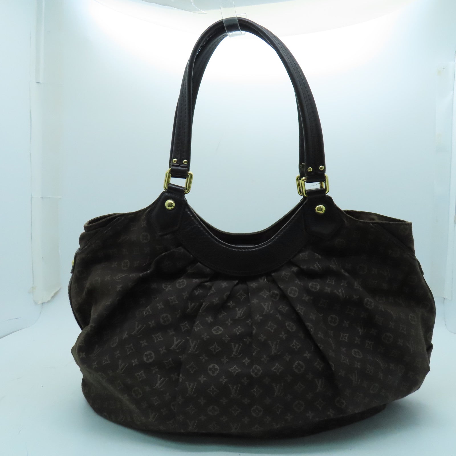 LOUIS VUITTON Monogram Idylle Fantaisie金扣肩背袋棕色