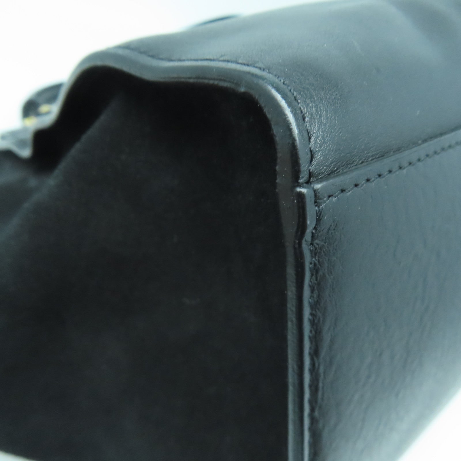 CELINE 【激減優惠】牛皮皮革Trapeze手挽肩背兩用袋黑色
