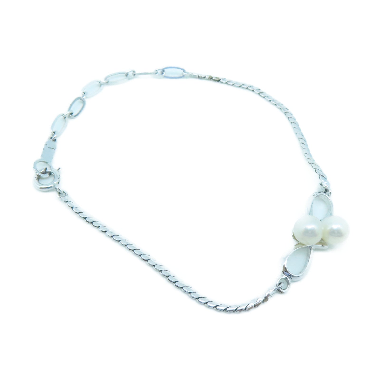 SELECTION 925 Sterling Silver Pearl Bracelet Bracelet