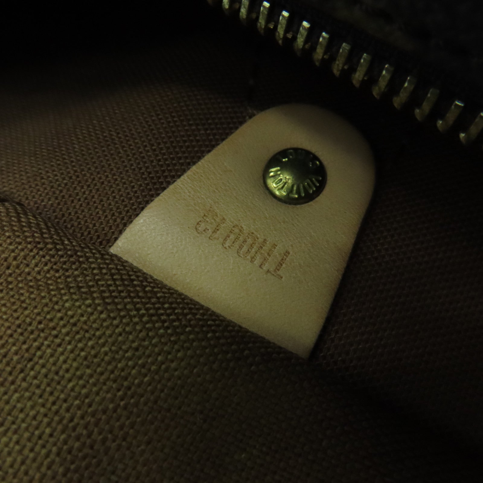 LOUIS VUITTON Monogram Speedy 30金扣手挽袋啡色