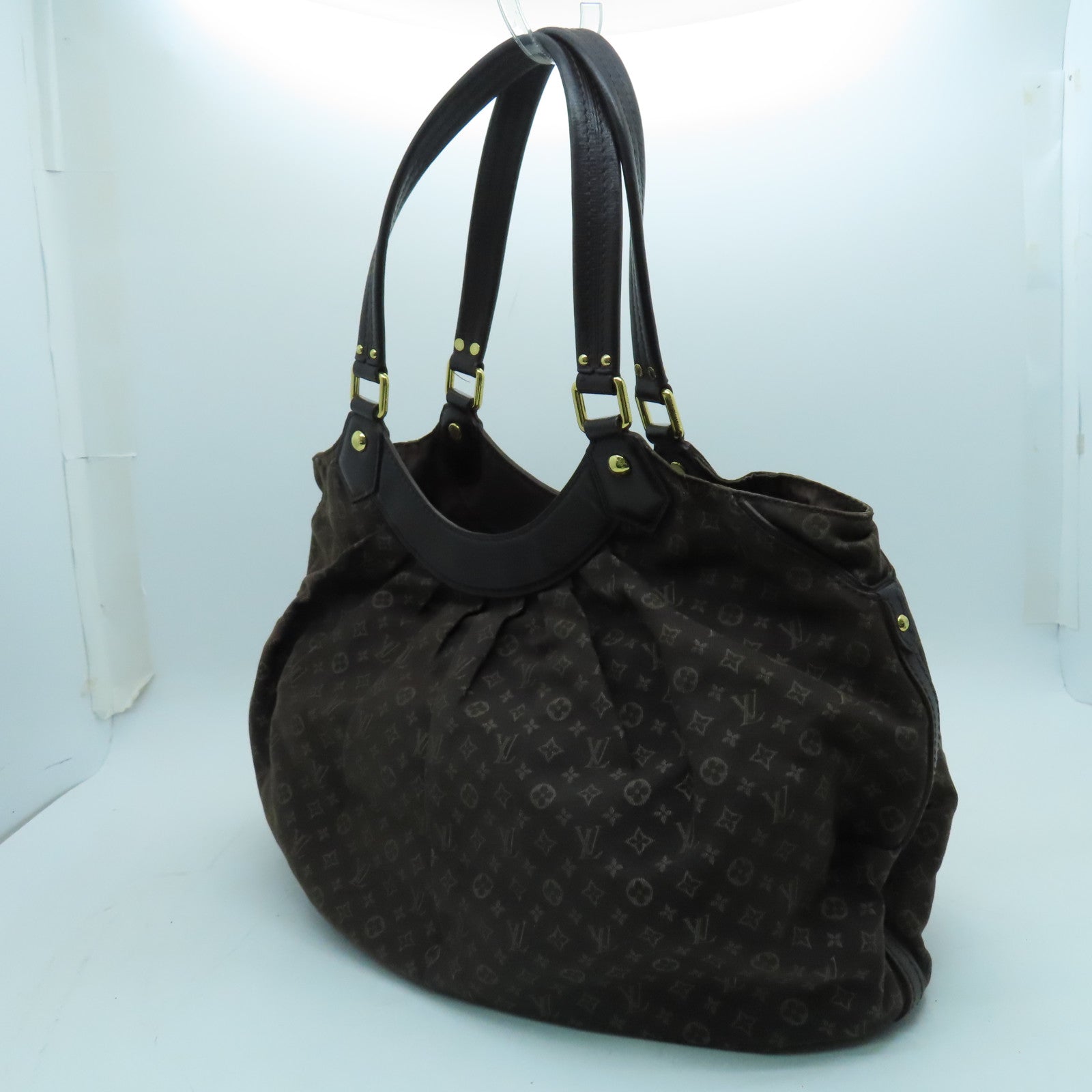 LOUIS VUITTON Monogram Idylle Fantaisie金扣肩背袋棕色