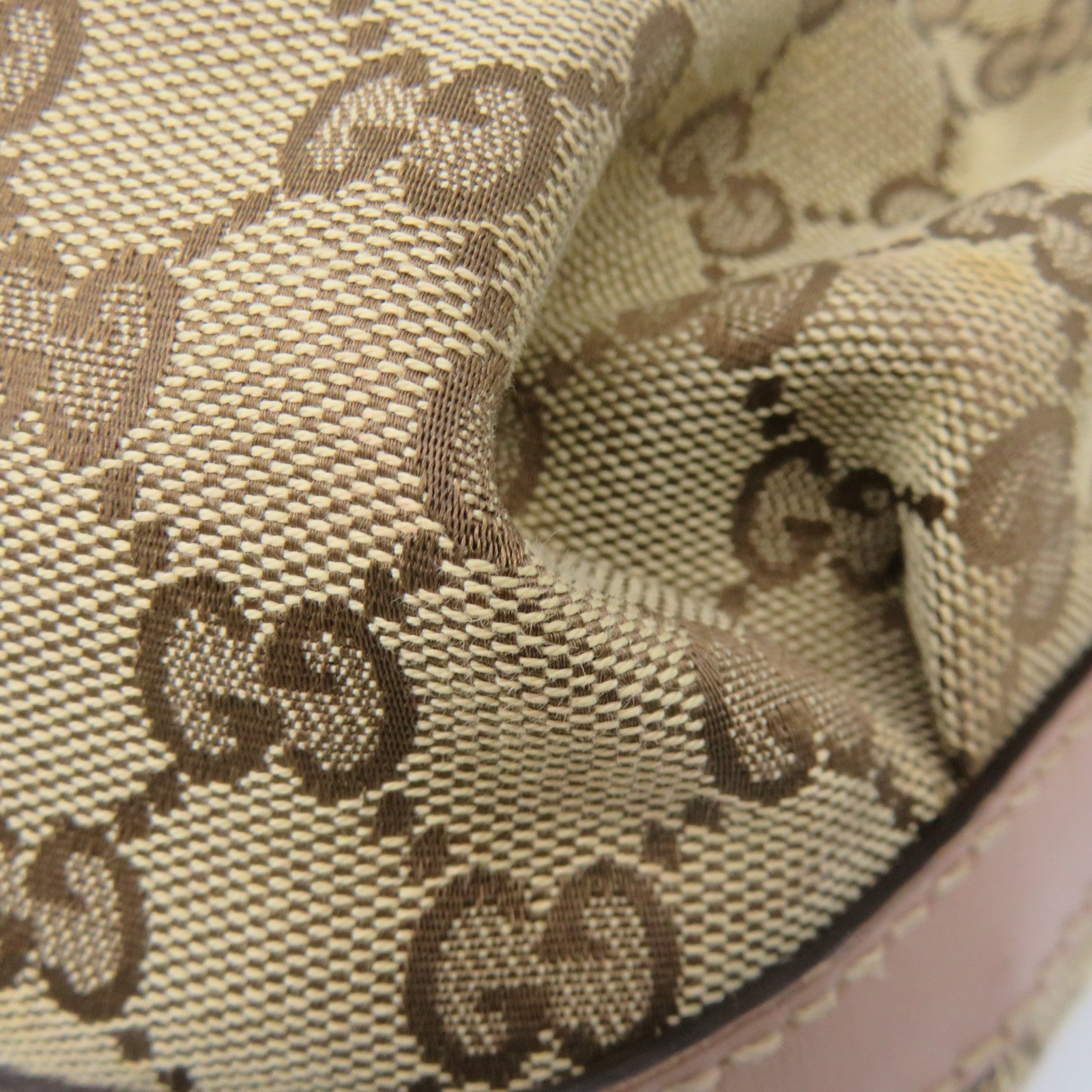 GUCCI GG帆布Shoulder Bag肩背袋啡色
