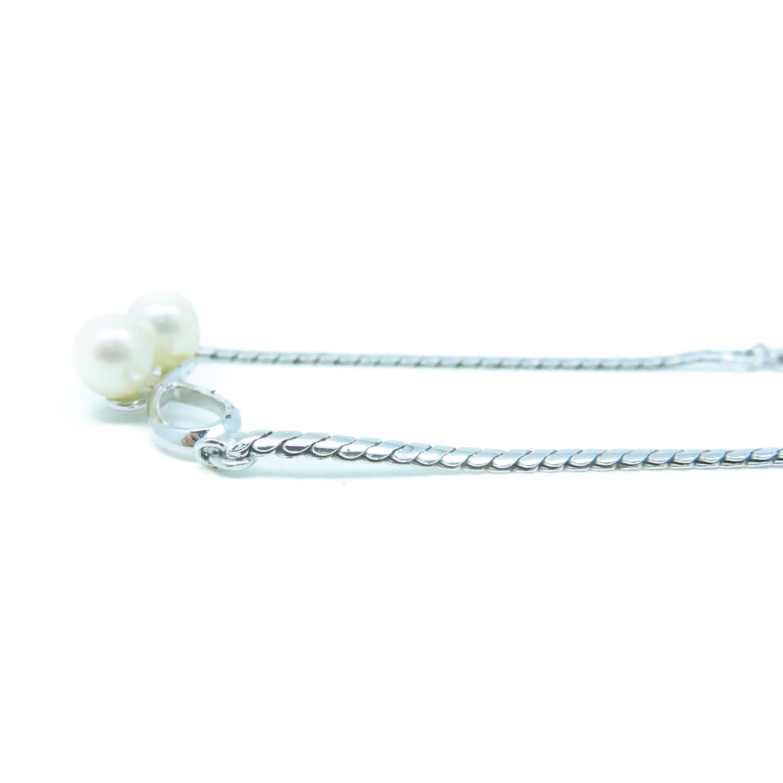 SELECTION 925 Sterling Silver Pearl Bracelet Bracelet