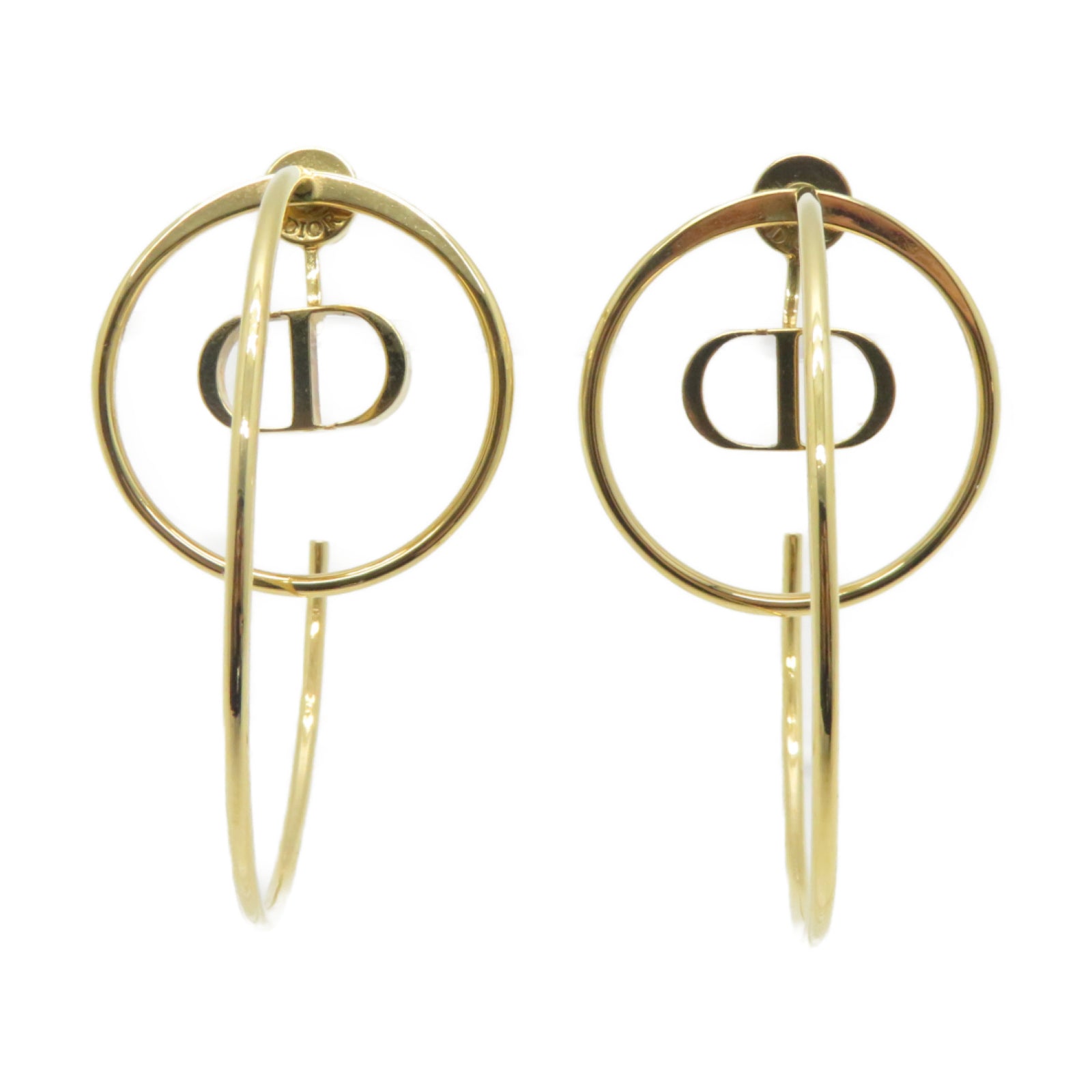 Dior 金屬Earrings耳環金色