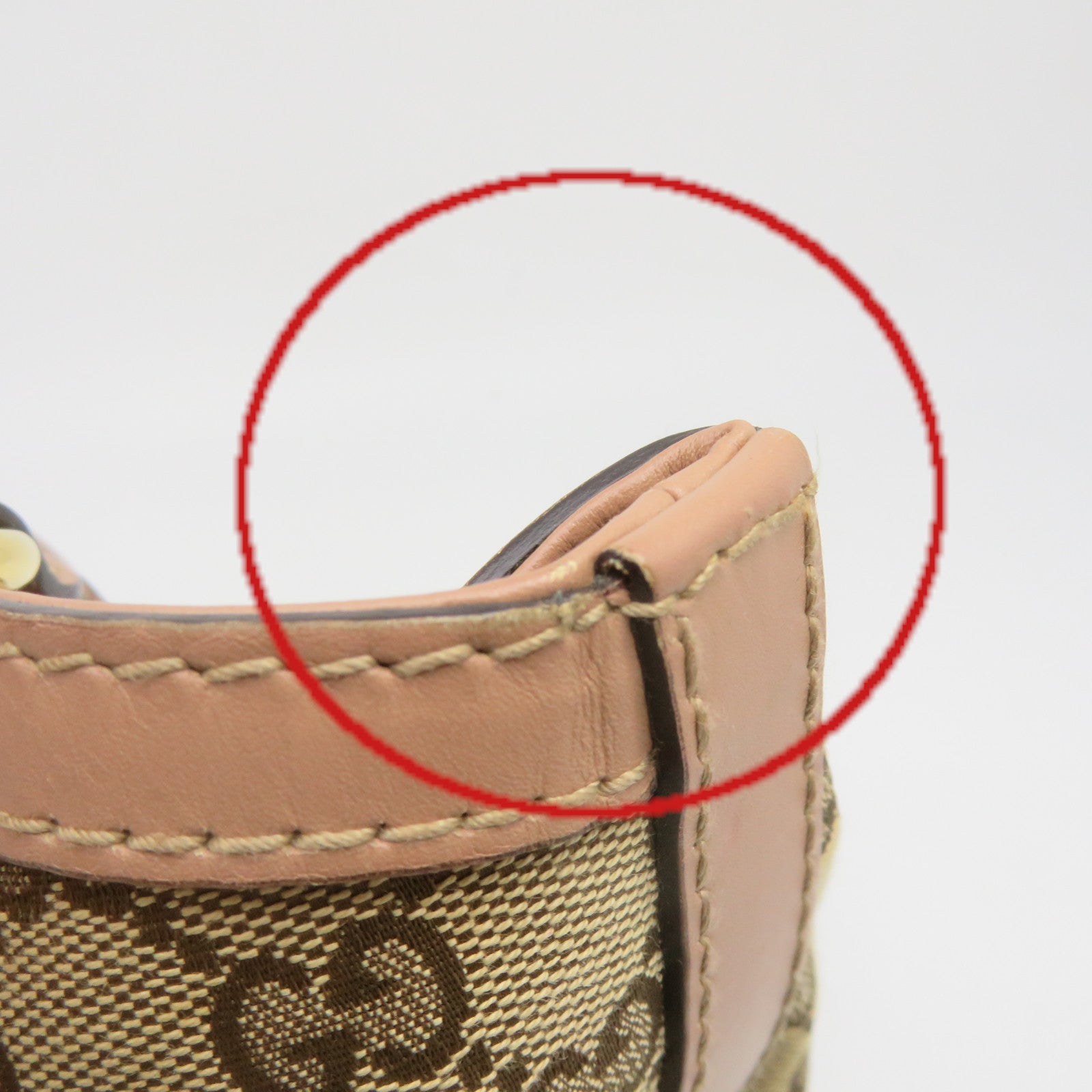 GUCCI GG帆布Shoulder Bag肩背袋啡色