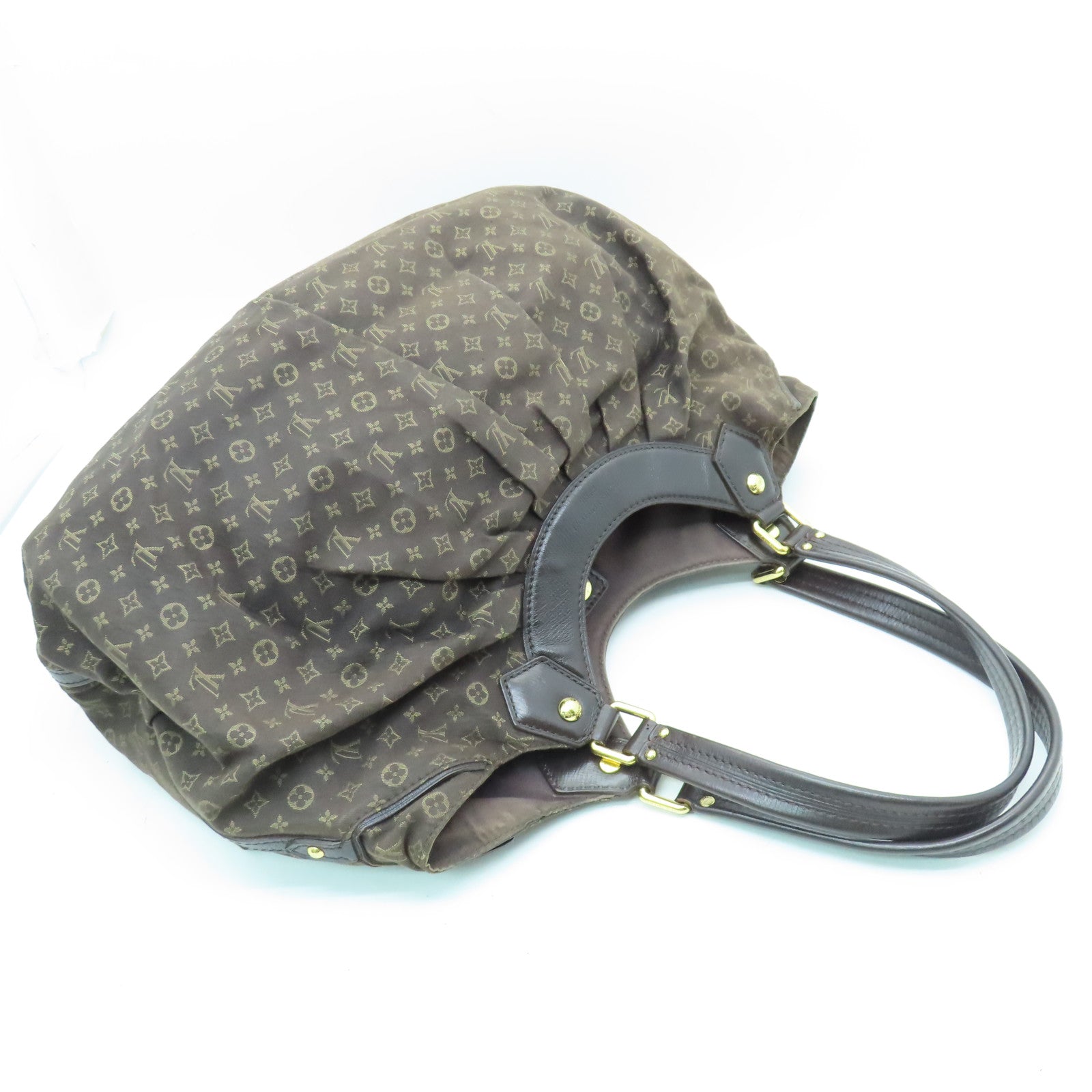 LOUIS VUITTON Monogram Idylle Fantaisie金扣肩背袋棕色