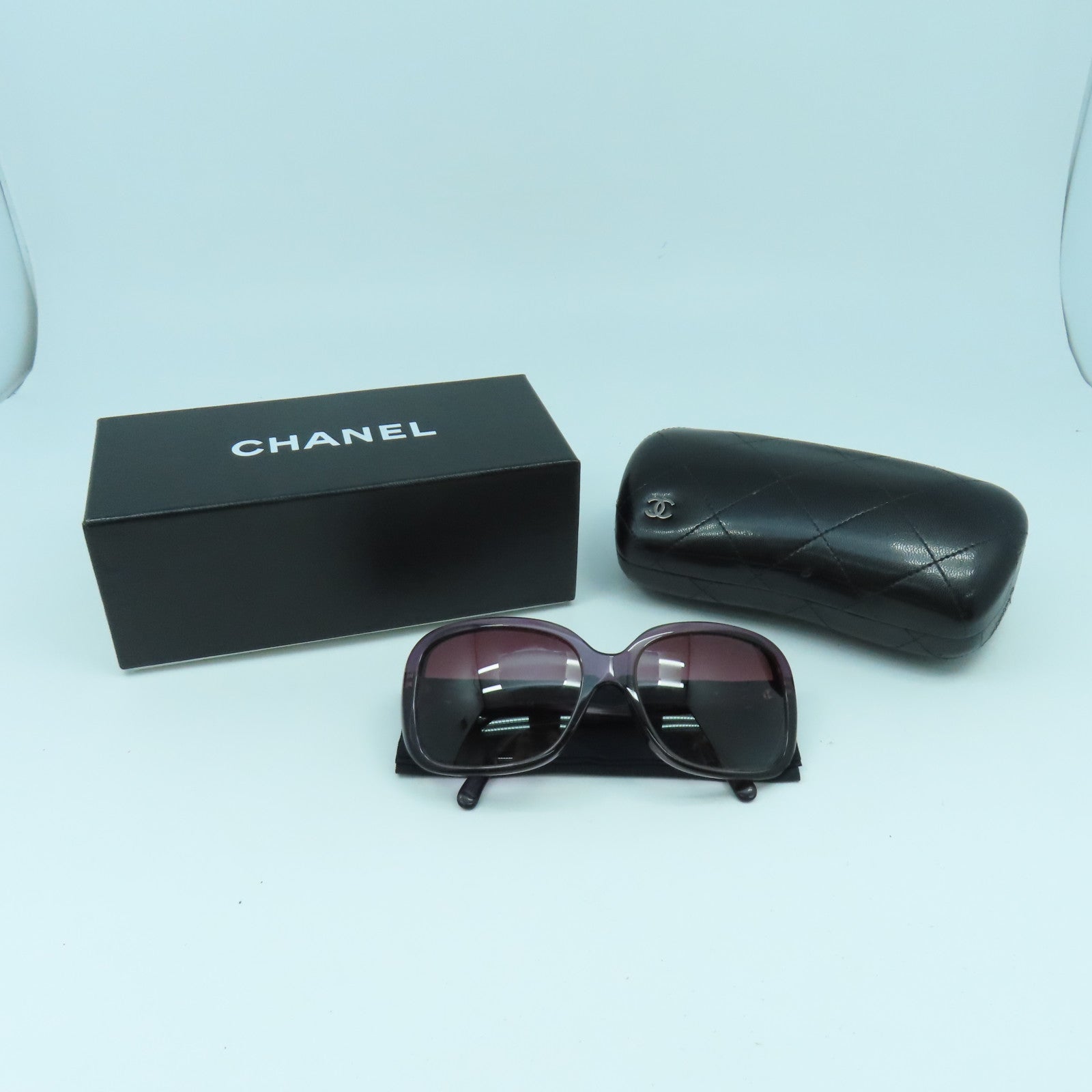 CHANEL 【激減優惠】PVC Sunglasses太陽眼鏡紫色