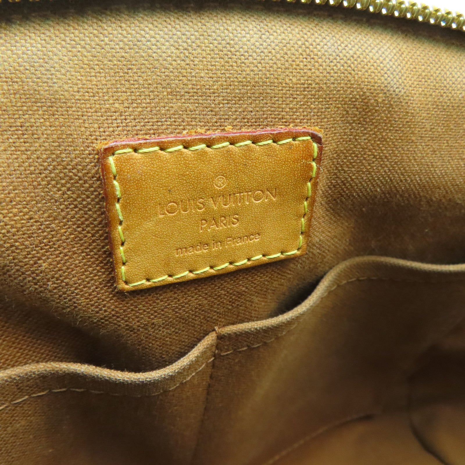 LOUIS VUITTON Monogram Tivoli PM金扣手挽袋/肩背袋啡色
