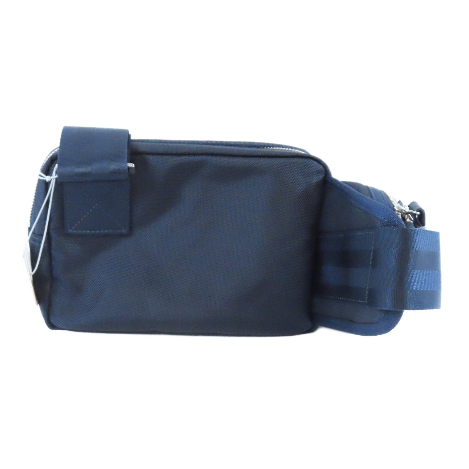 PORTER 尼龍Cross Carry Bag金扣肩背袋深藍色
