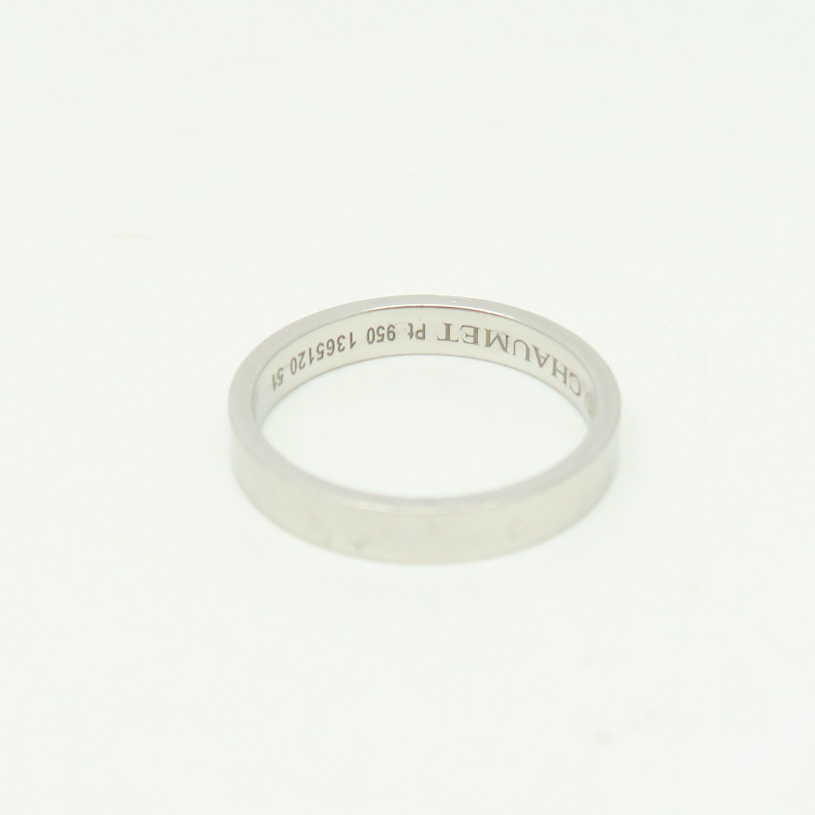Chaumet Platinum 950Liens Diamond Ring US#5.75