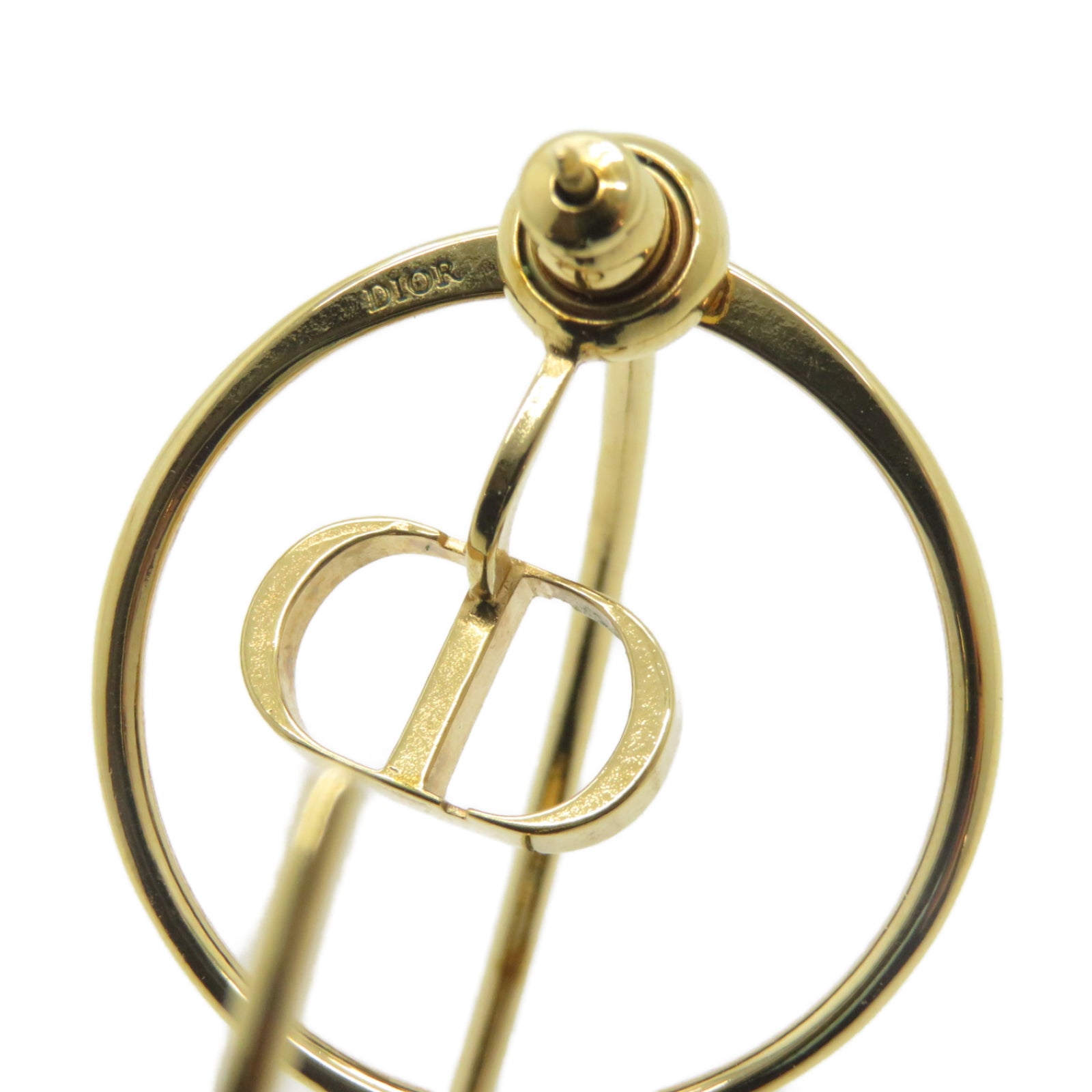 Dior 金屬Earrings耳環金色