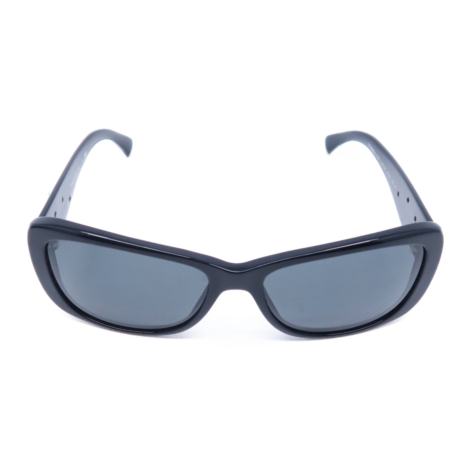 CHANEL PVC Sunglasses銀扣太陽眼鏡黑色/白色