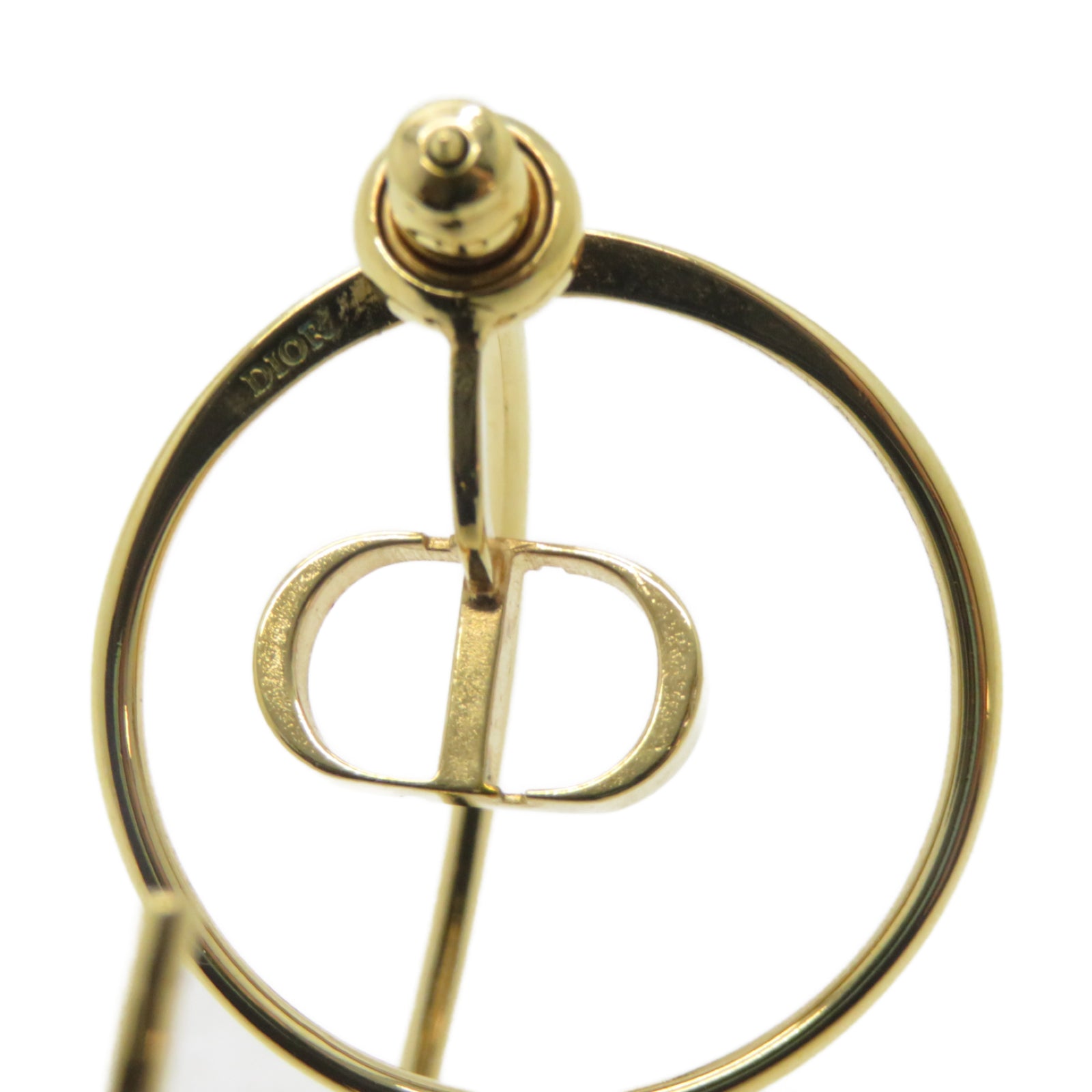 Dior 金屬Earrings耳環金色