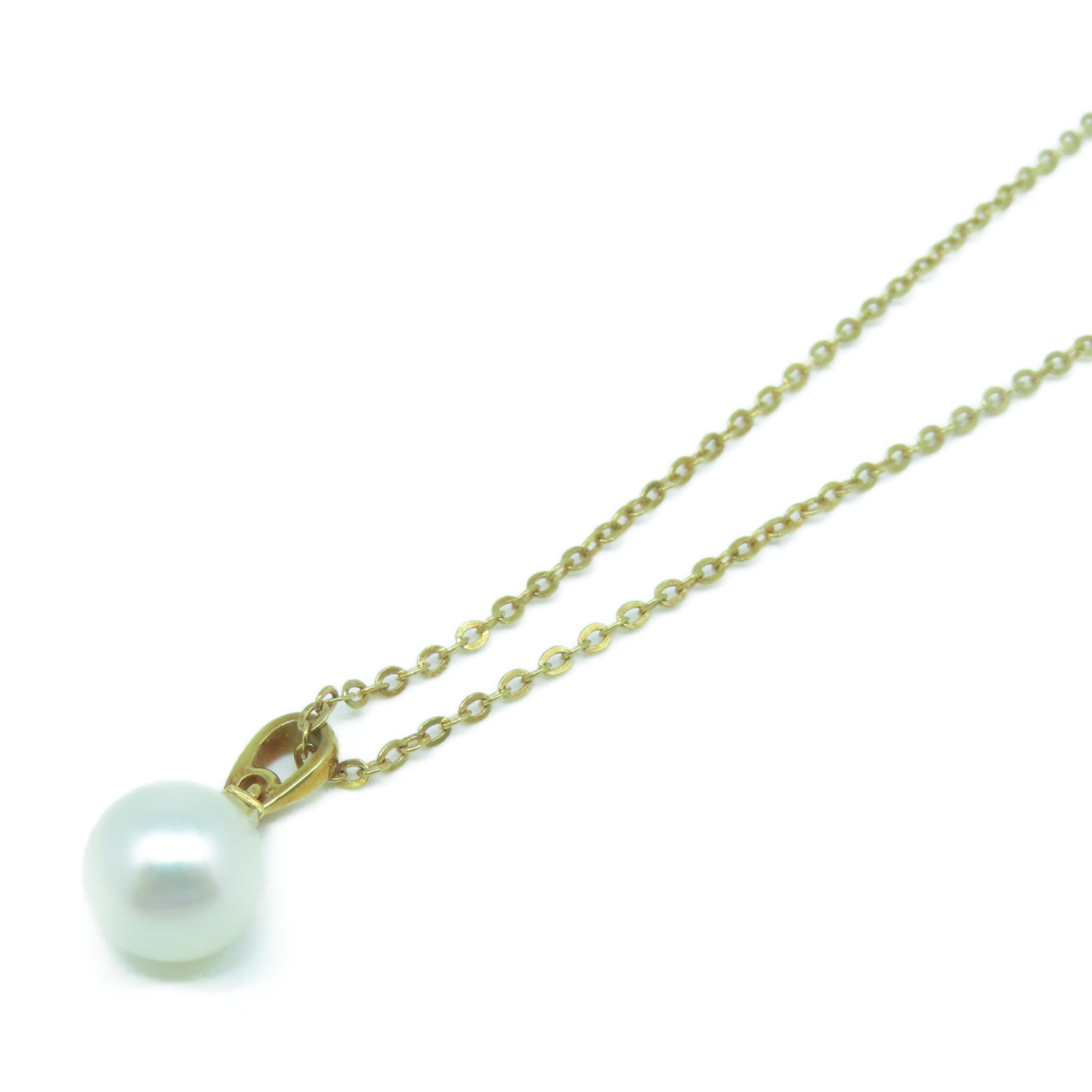 JEWELRY 18K Gold Pearl Necklace Necklace