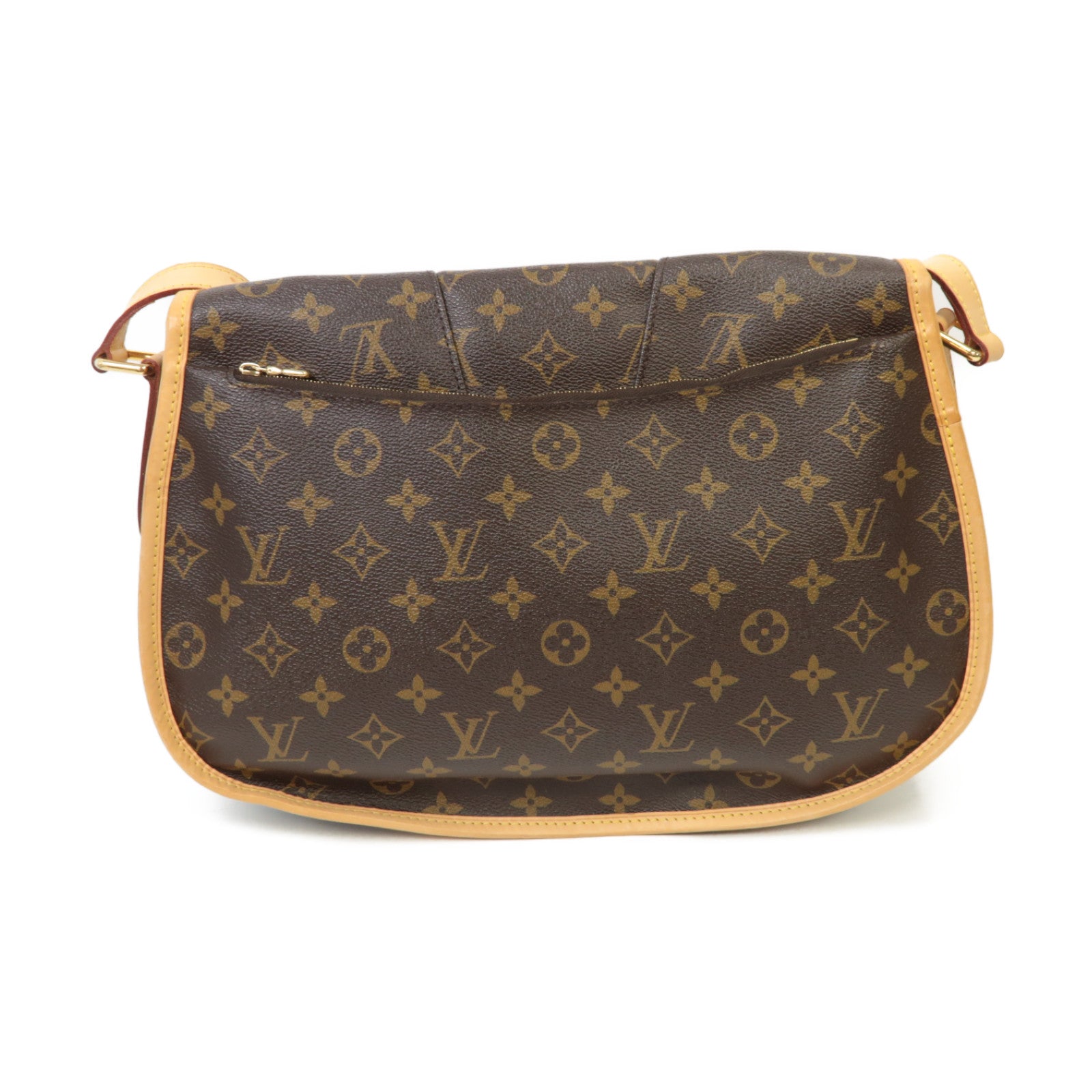 LOUIS VUITTON Monogram Menilmontant MM金扣肩背袋啡色