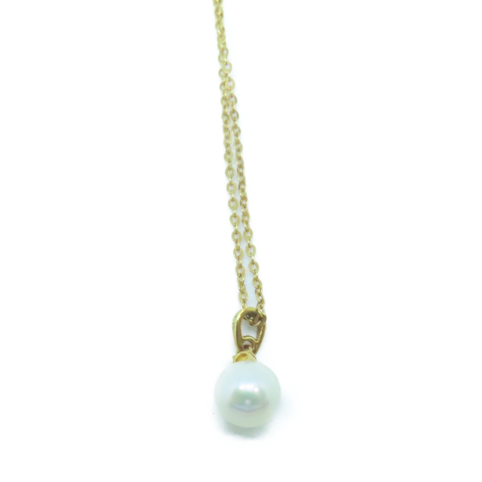 JEWELRY 18K Gold Pearl Necklace Necklace