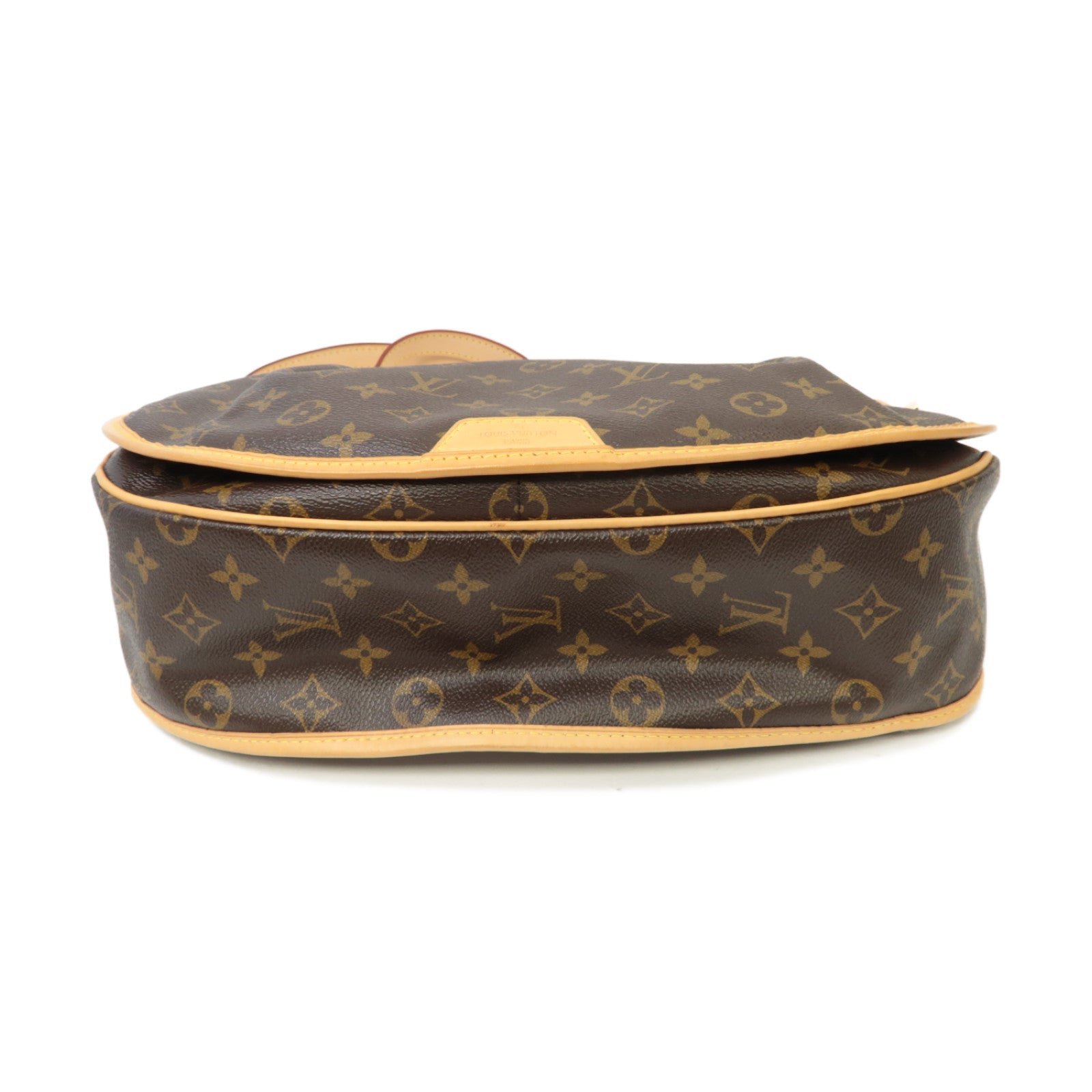 LOUIS VUITTON Monogram Menilmontant MM金扣肩背袋啡色