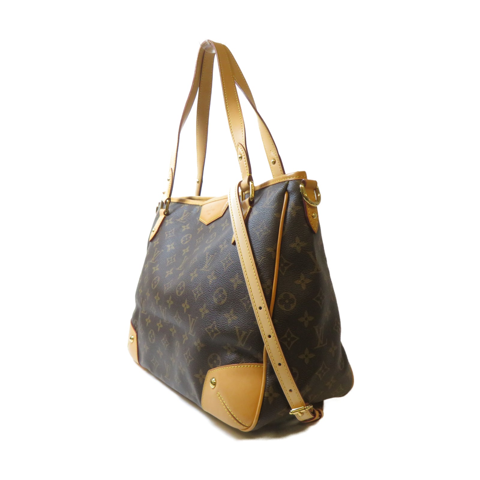 LOUIS VUITTON Monogram Estrela MM金扣手挽肩背兩用袋啡色
