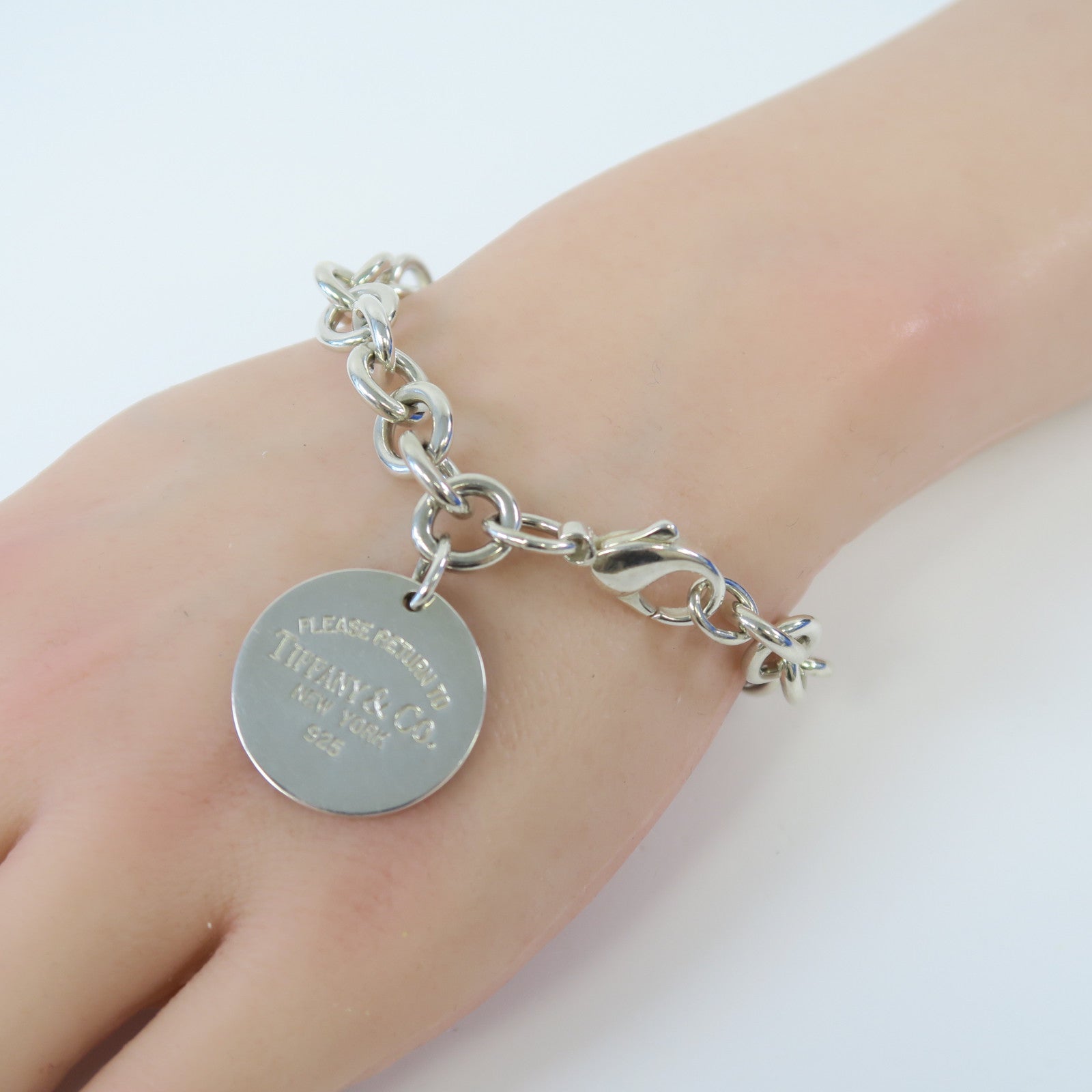TIFFANY＆CO 925純銀Bracelet手鏈銀色