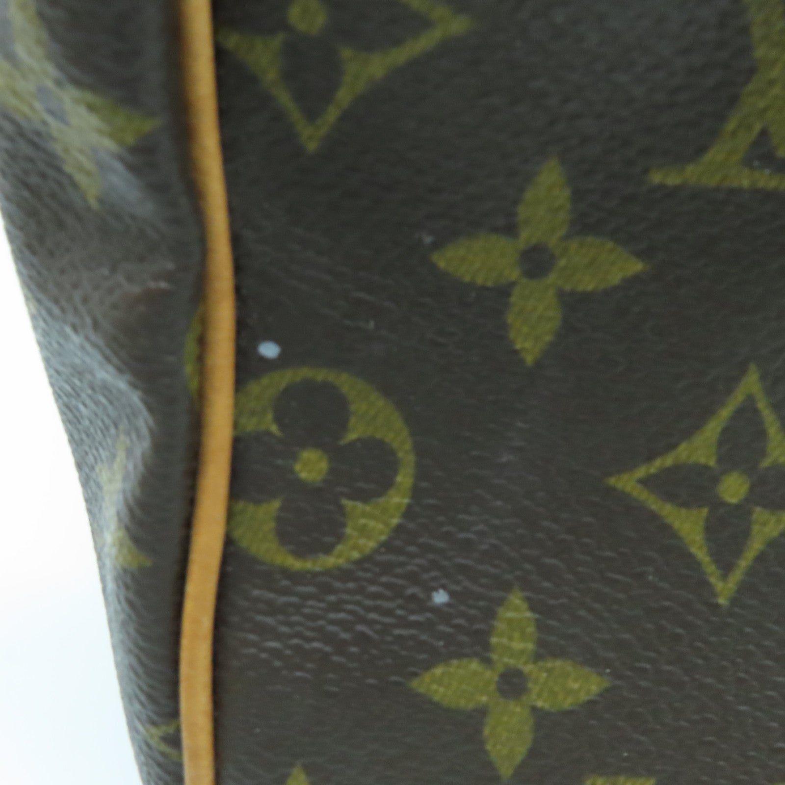 LOUIS VUITTON Monogram Speedy 30金扣手挽袋啡色