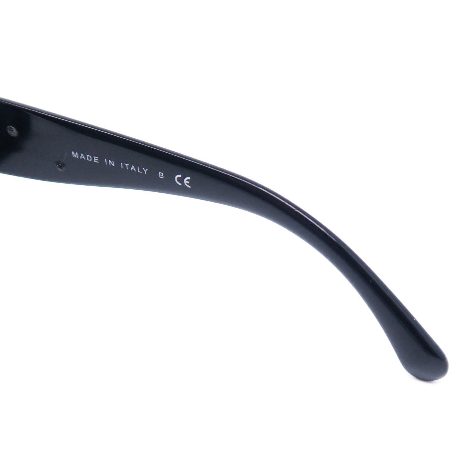 CHANEL PVC Sunglasses銀扣太陽眼鏡黑色/白色