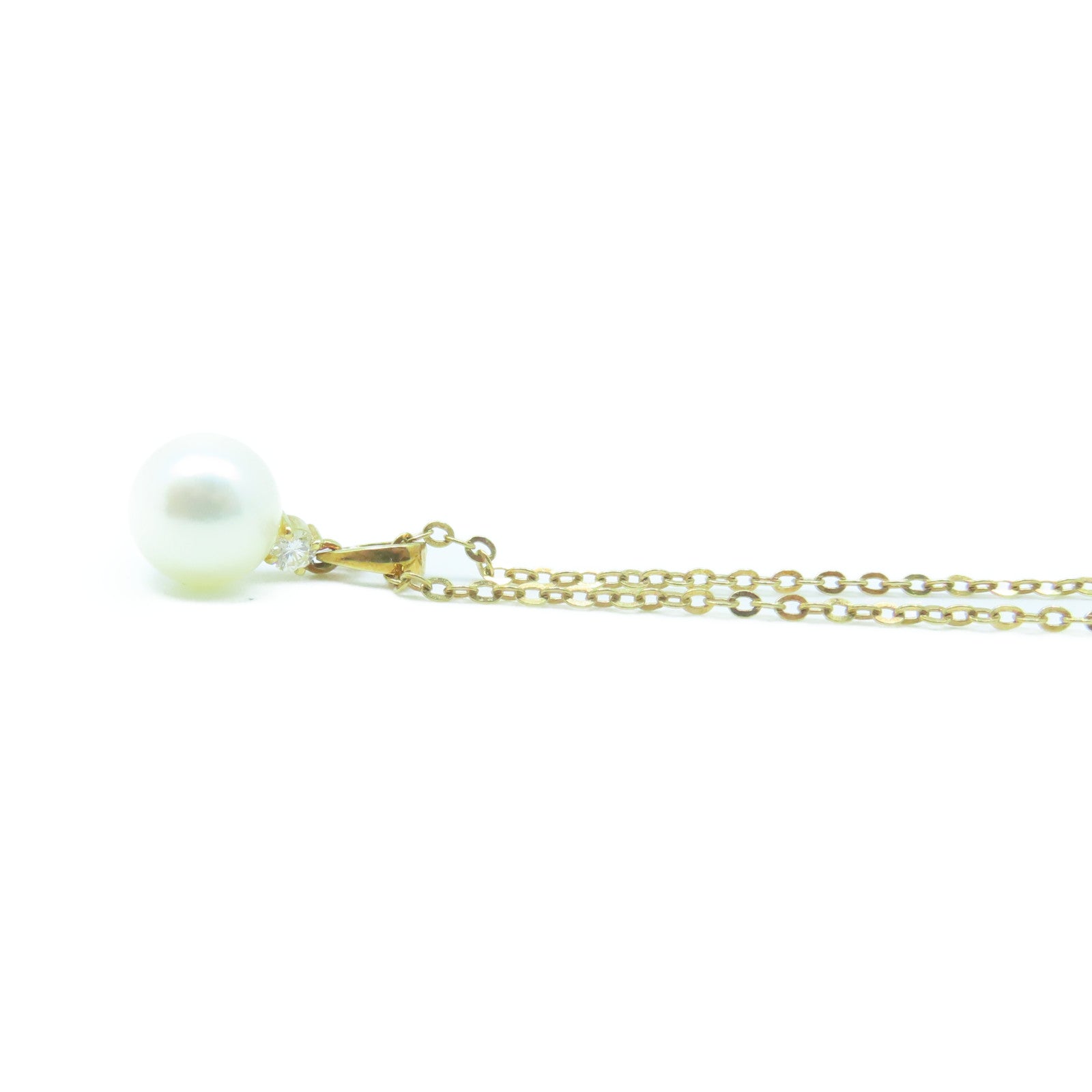 JEWELRY 18K Gold Pearl Necklace Necklace