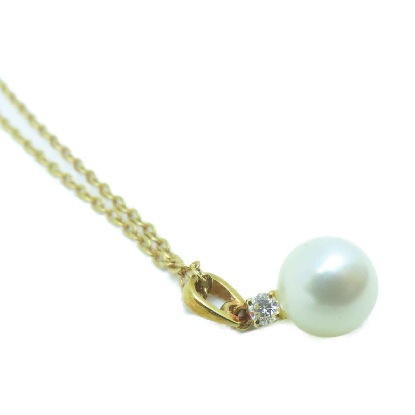 JEWELRY 18K Gold Pearl Necklace Necklace